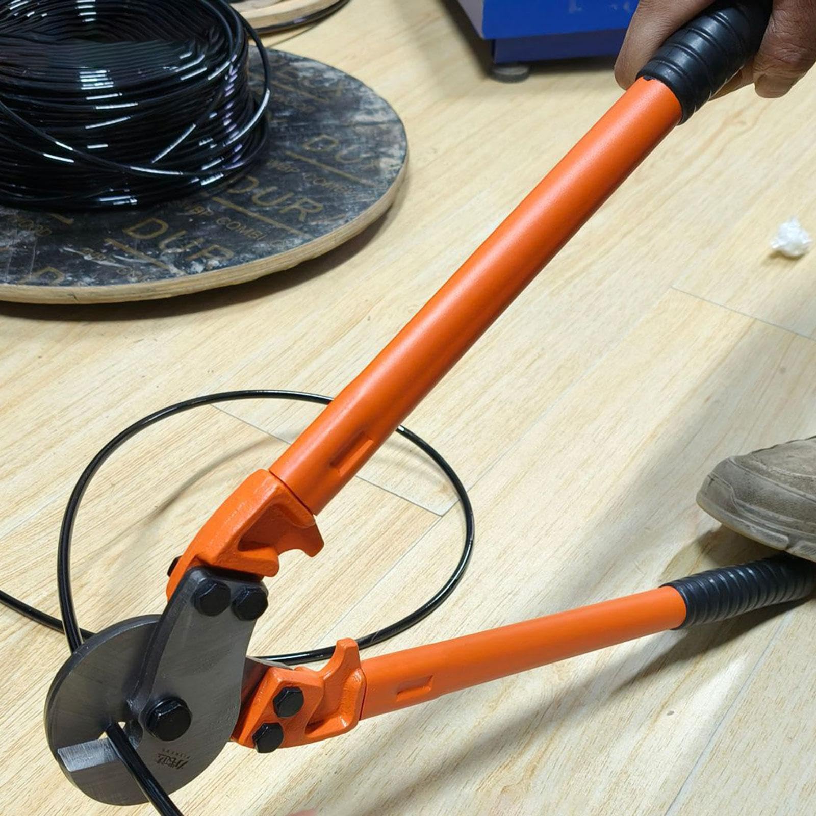 Tijeras para Cortar Cables de Acero Resistentes, Multiusos, Ahorradoras de Mano de Obra