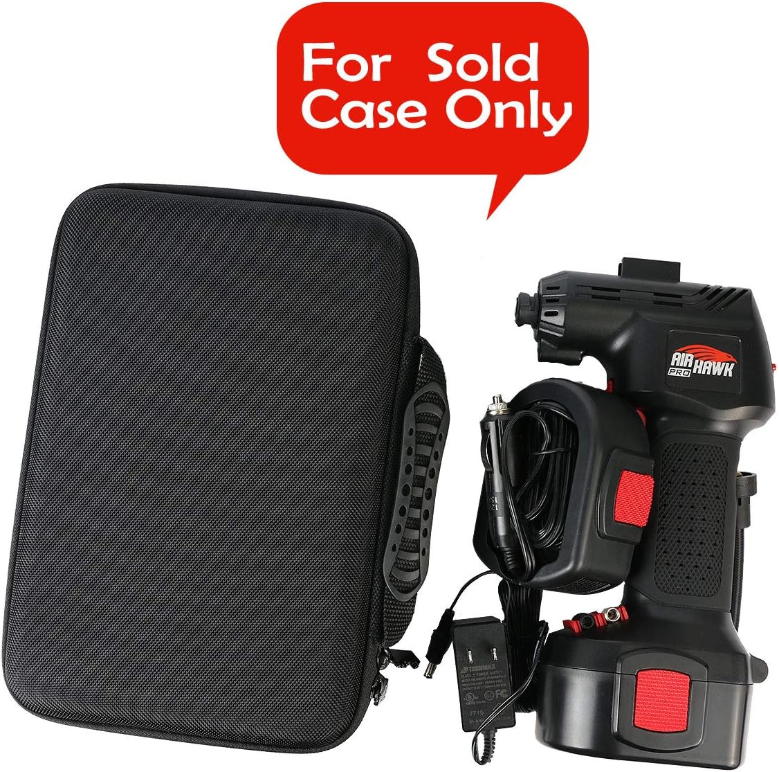 khanka Hard Travel Case Replacement for ONTEL/Oasser Air Hawk Pro Automatic Cordless Tire Inflator Portable Air Compressor