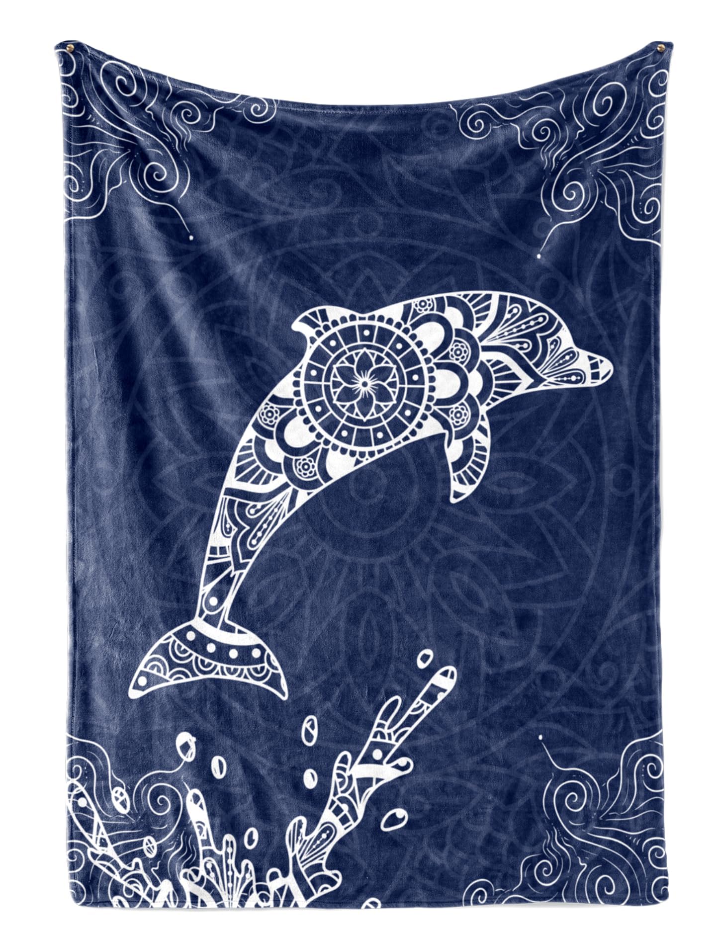InnoBeta Dolphin Gift, Flannel Plush Throw Blanket, 50 x 65 inches