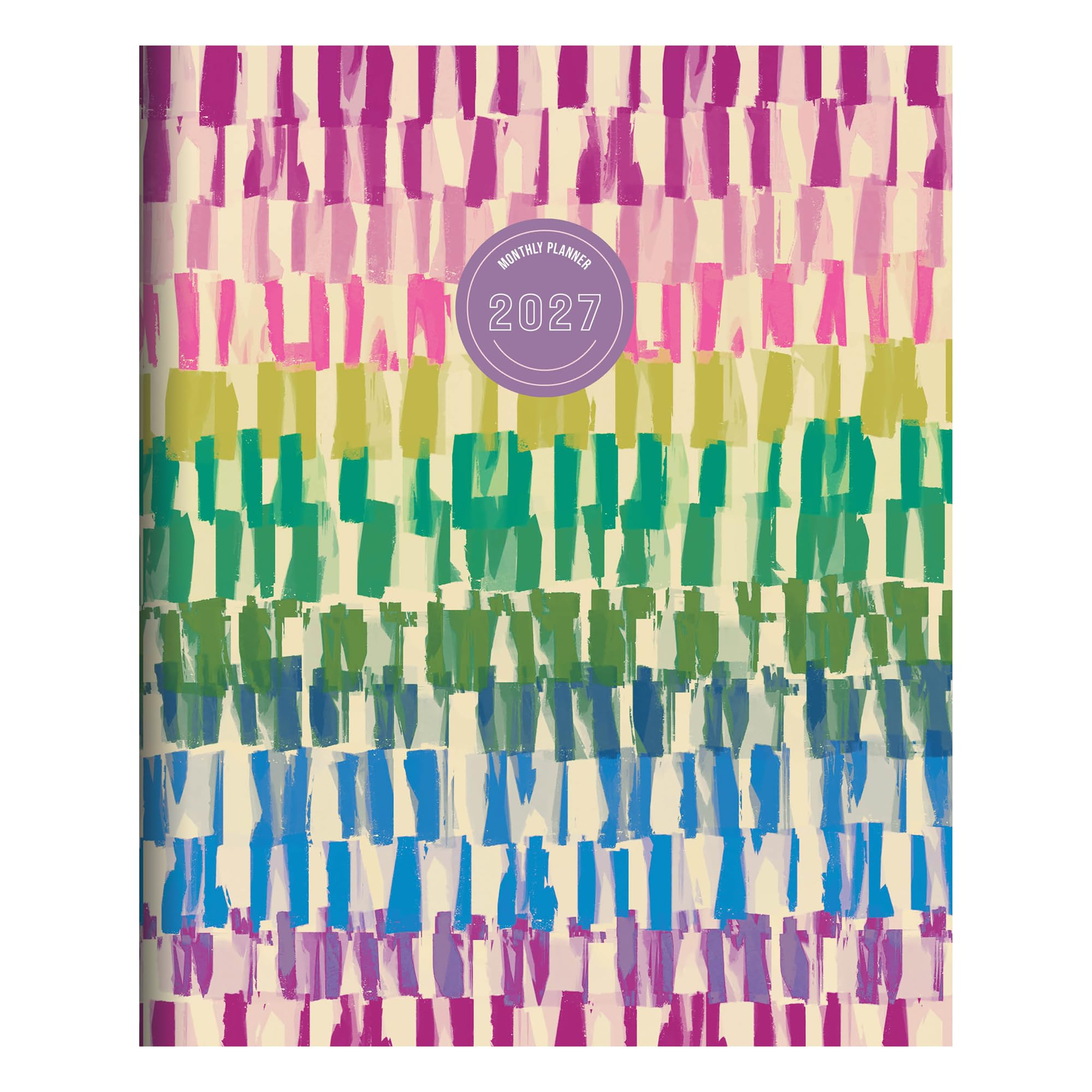 TF Publishing 2027 Painted Medium Monthly Planner - 6.5 x 8 inches