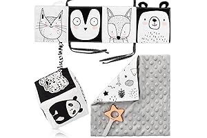 The Ultimate High Contrast Sensory Development Toys for Newborns 0-3 Months