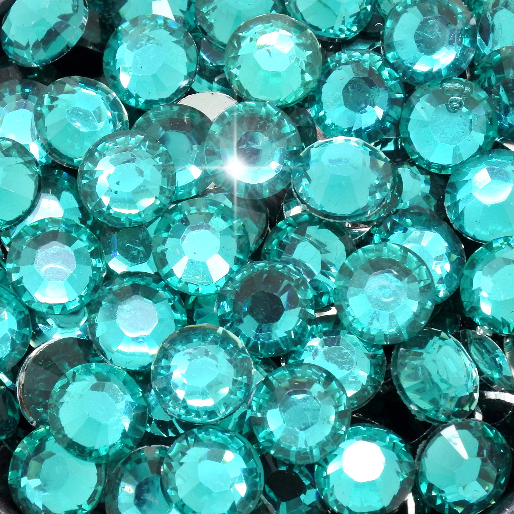Little Snow Direct® Pack of 1000 Resin Crystal Flat Back Rhinestones Diamante Gems Nail Art & Crafts (Black, 4mm) — view 44