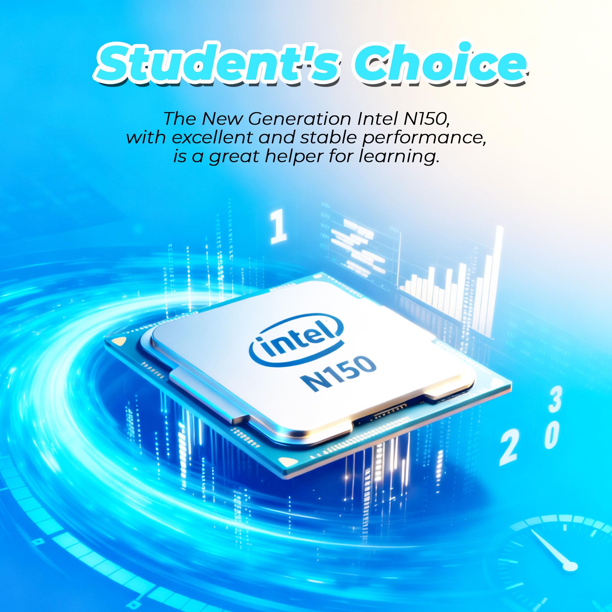 HP Ultrabook Laptop with Office 365 & Copilot AI • Intel 4-Core CPU • 1.1TB Storage (1TB OneDrive and 128GB SSD) • 8GB RAM • Windows 11 w/o Earbuds