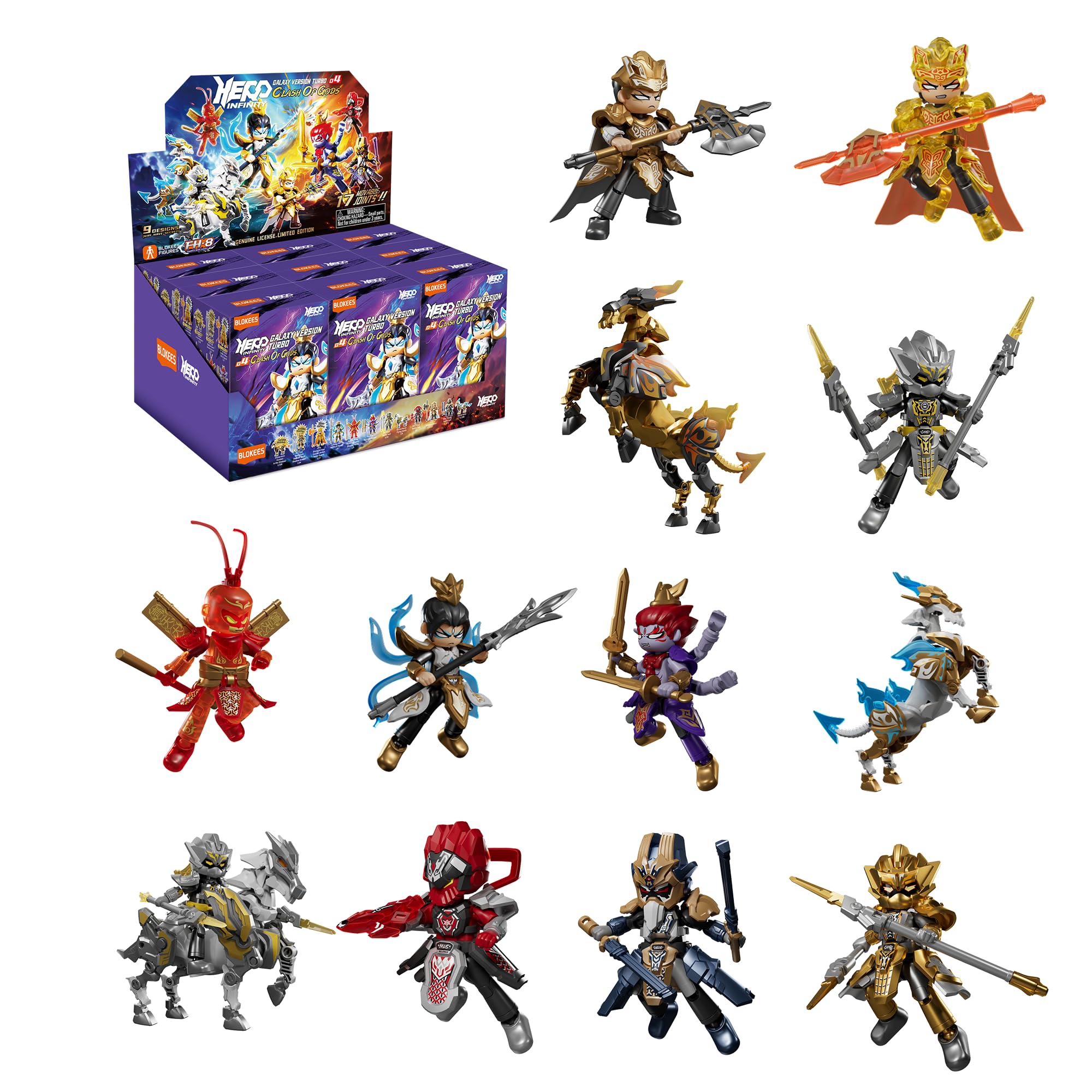 Amazon | Blokees Figures Hero GTV04 「HERO INFINITY」第4弾 Clash