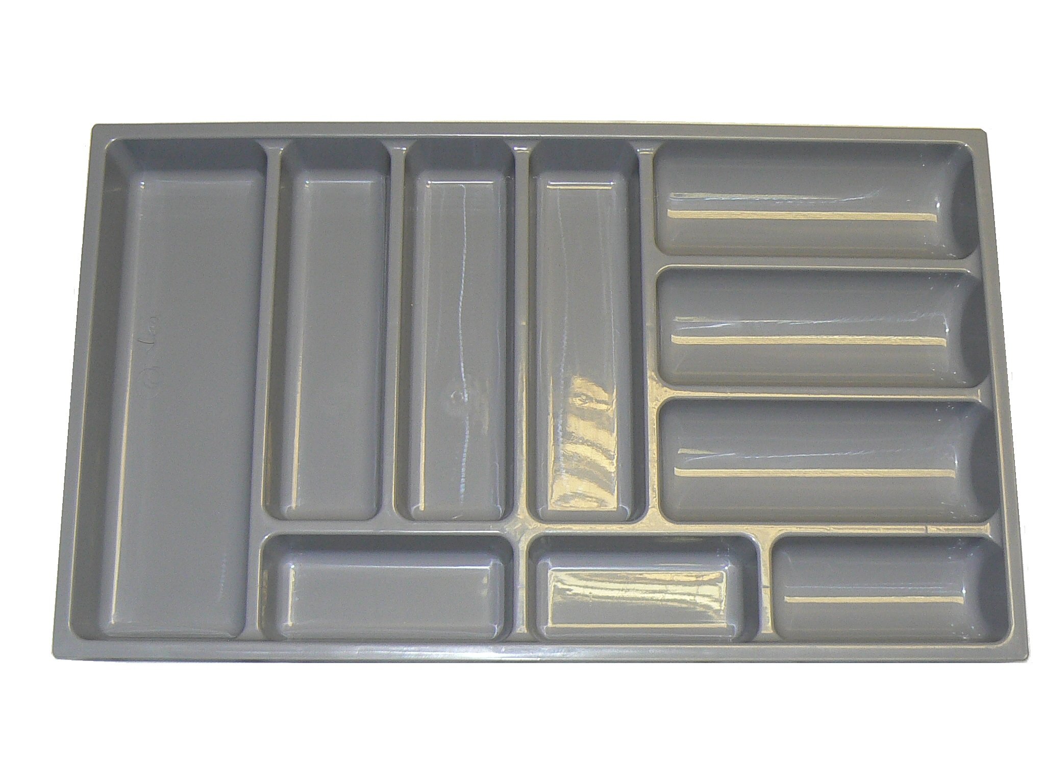 Monond PDTXCLS TANGDIAABBCC Baobang Heavy Duty 714mm x 422mm x 58mm Grey Cutlery Insert Tray to Suit 800mm Blum Tandembox Drawer
