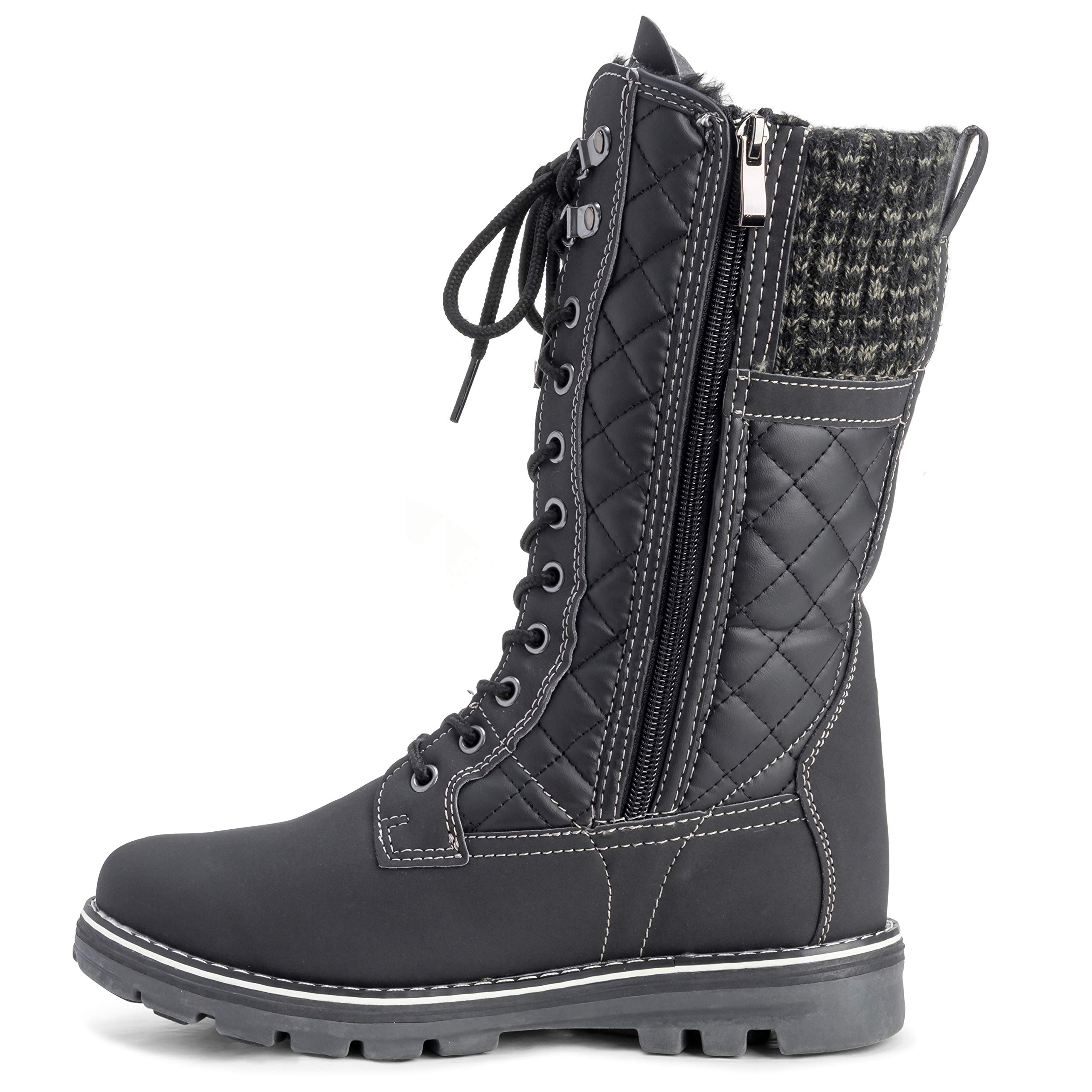 Polar Donna Neve Durevole All'aperto Termico Inverno Caldo Impermeabile Stivali Medio Alto