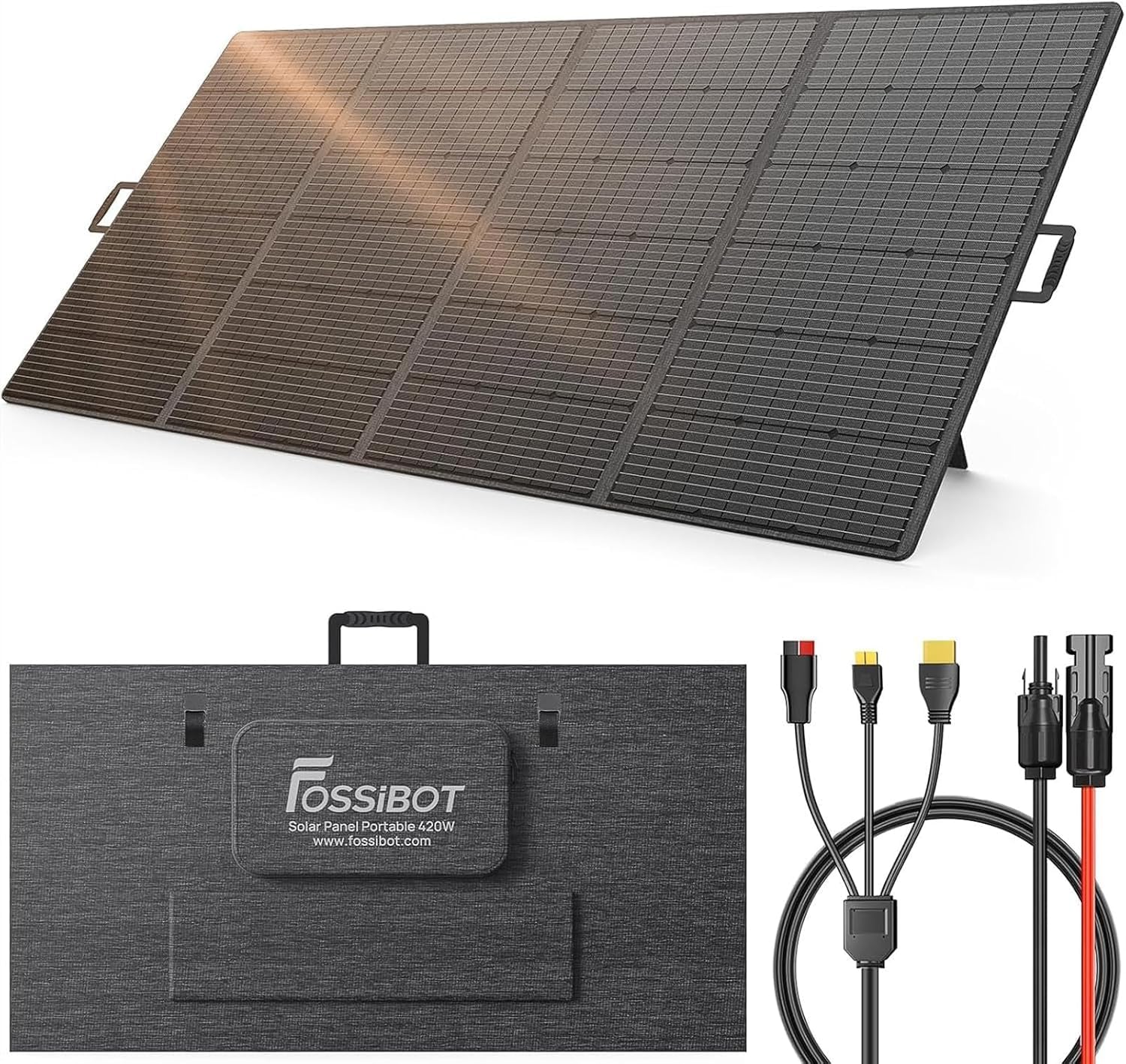 FOSSiBOT F2400 Estación de Energía Portátil, 2048Wh 2400W, Batería LiFePO4, Carga Ultra Rápida en 1.5 Horas, 13 Puertos, UPS, Luz LED, para Camping, Emergencias y Hogar — view 11