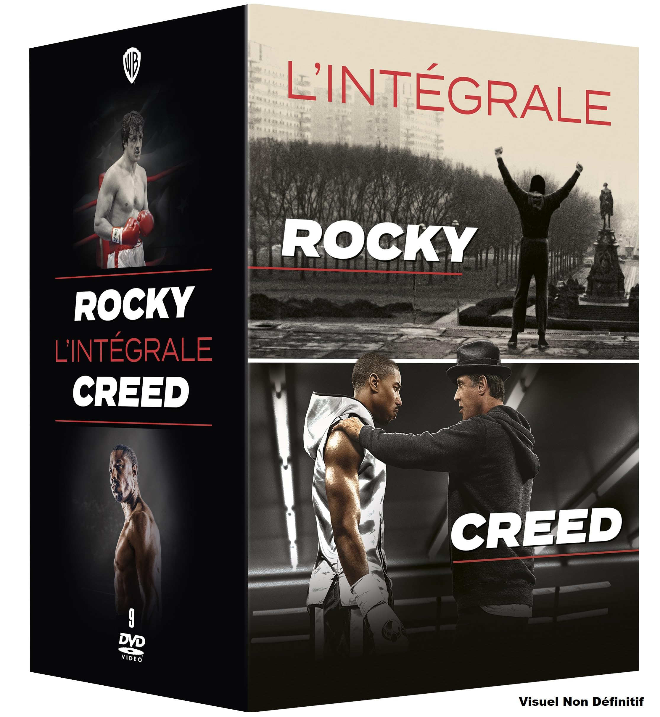 Rocky + Creed - L'intégrale 9 Films [DVD]