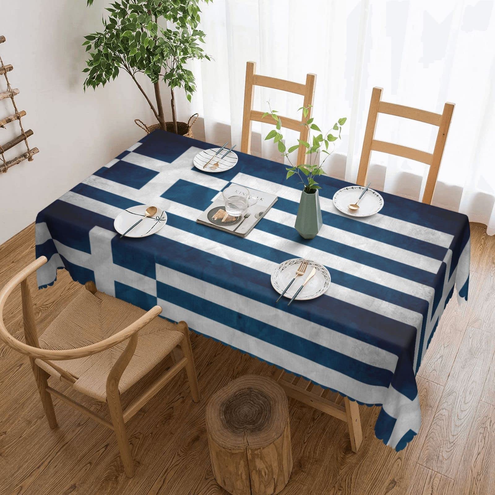 Nappe lavable en polyester pour protéger la table de fête