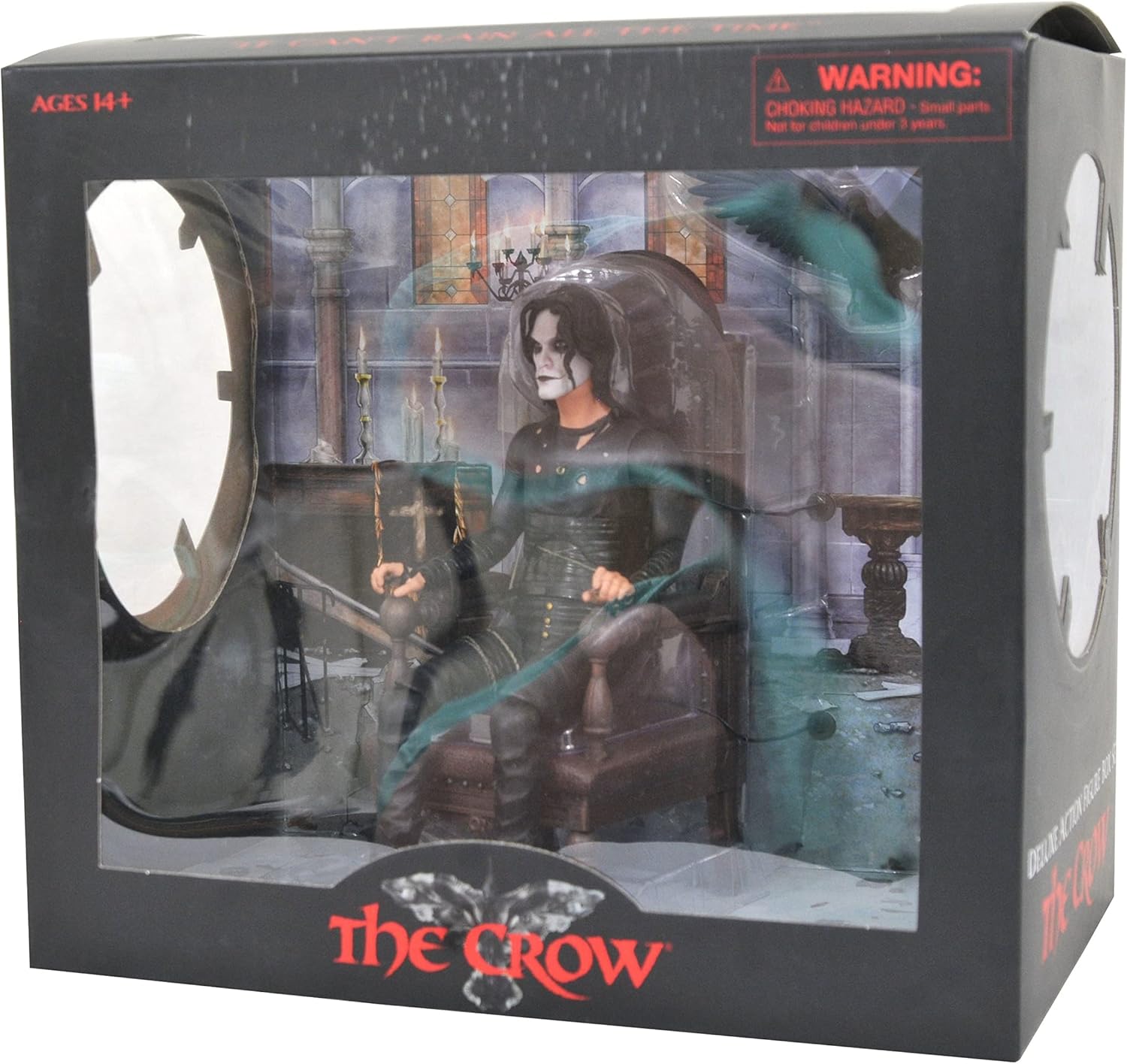 Diamond Select Toys San Diego Comic-Con 2021 Exclusive The Crow Deluxe Action Figure, Multicolor