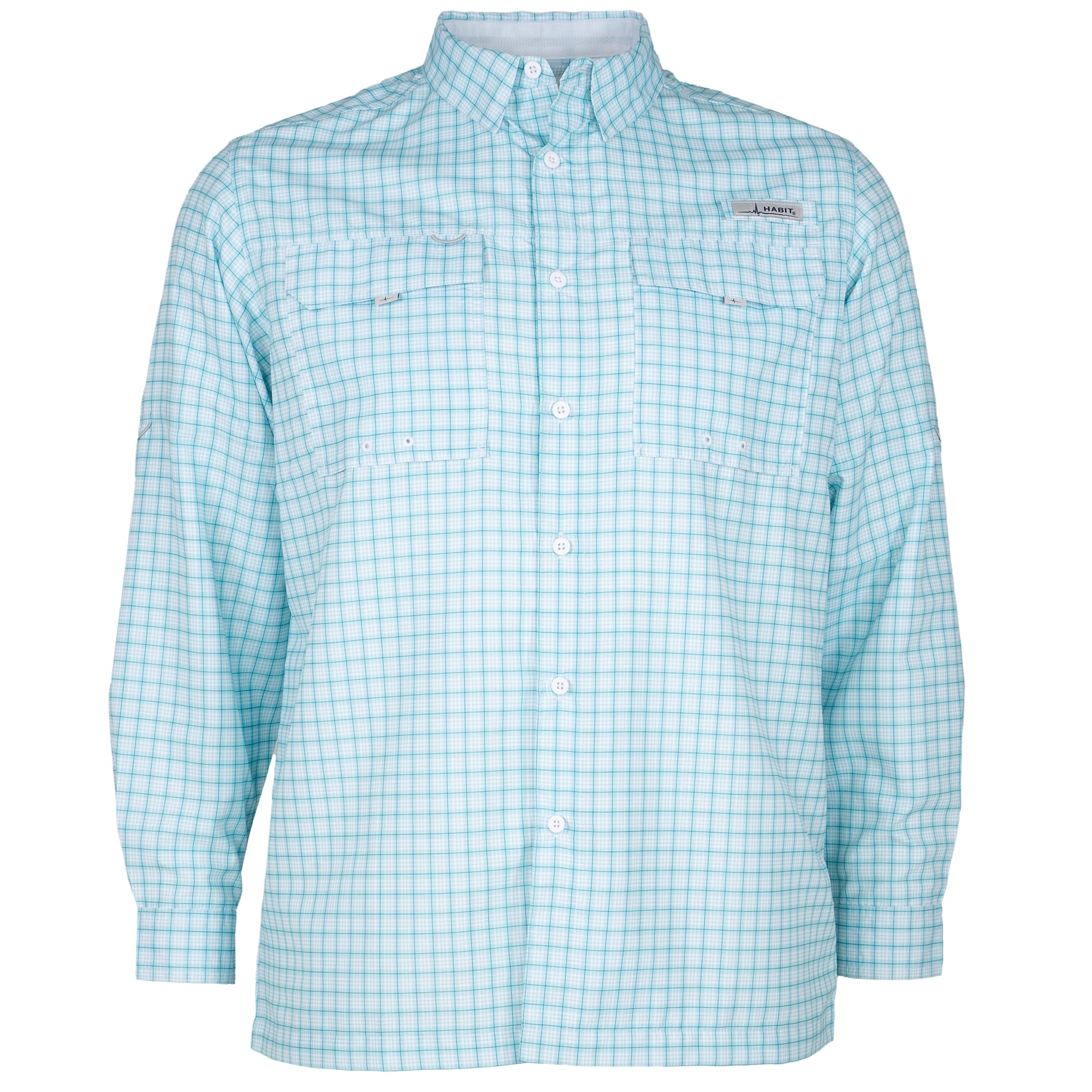 HABIT Men's Flushing Bay Long Sleeve River Shirt