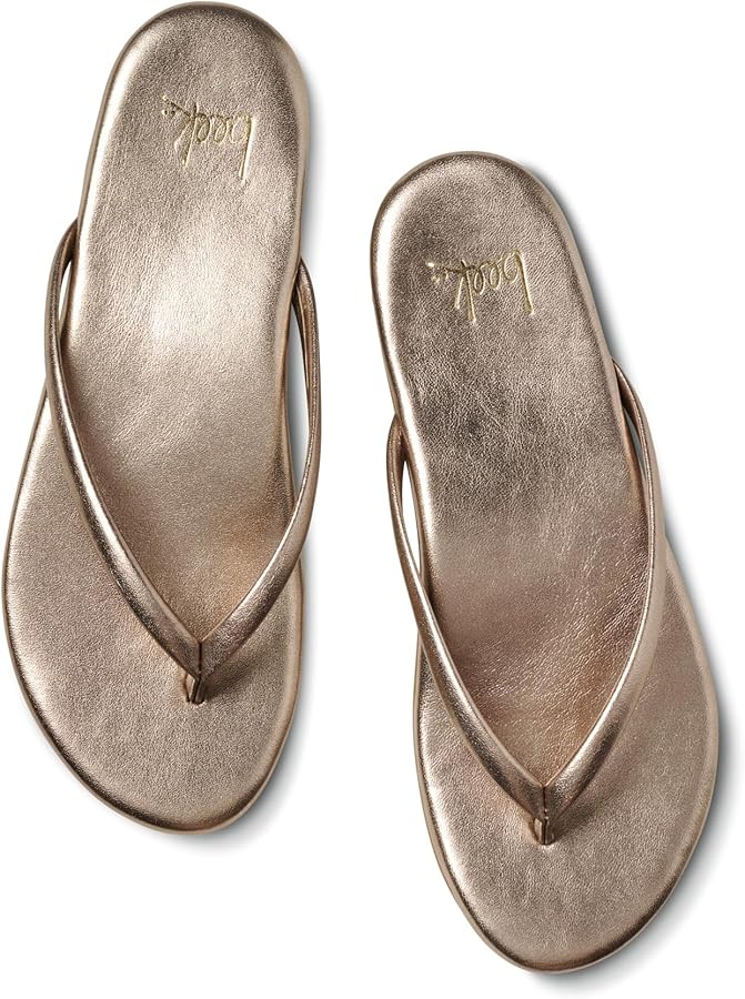 Amazon.com | beek Sunbeam Leather Flip Flop Sandal for Women