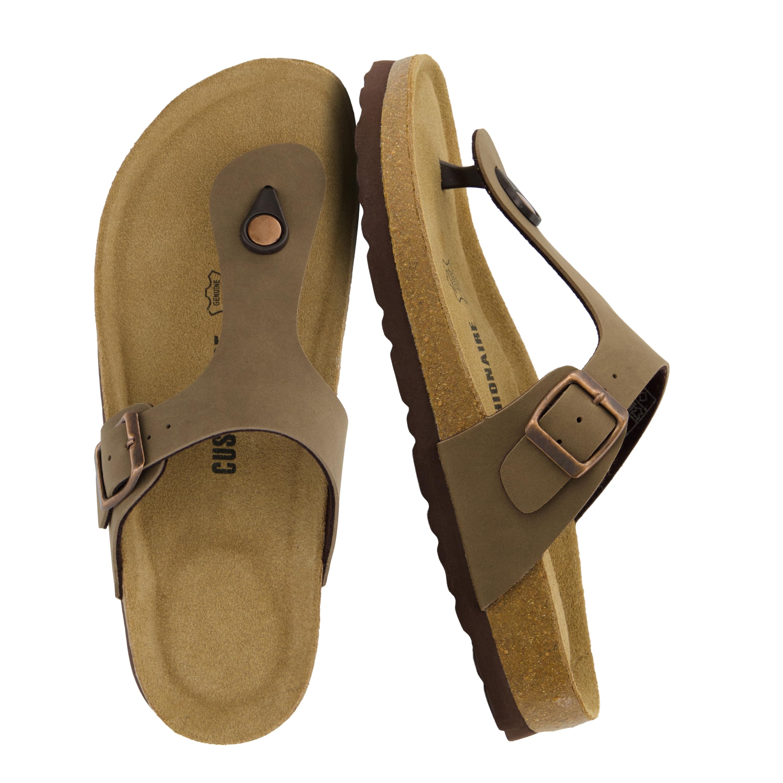 Women's Leah Cork Footbed Sandal With +Comfort