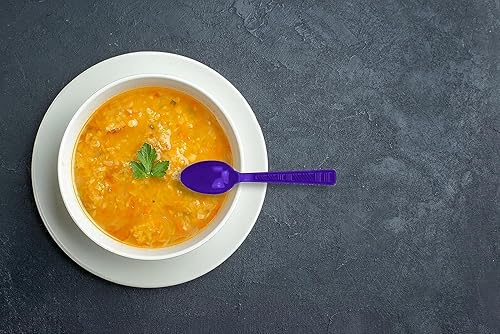 Miniatura 61 de DecorRack Juego de cubiertos de plástico de color amarillo para fiestas, 240 piezas a granel de utensilios resistentes (amarillo, 240 piezas)