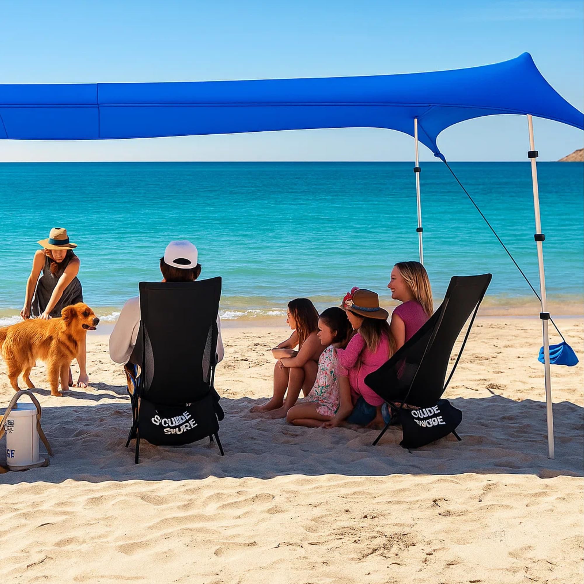 Amazon.com: SHADE ECO Nomad XL Beach Canopy Tent Sun Shade 8.5x15