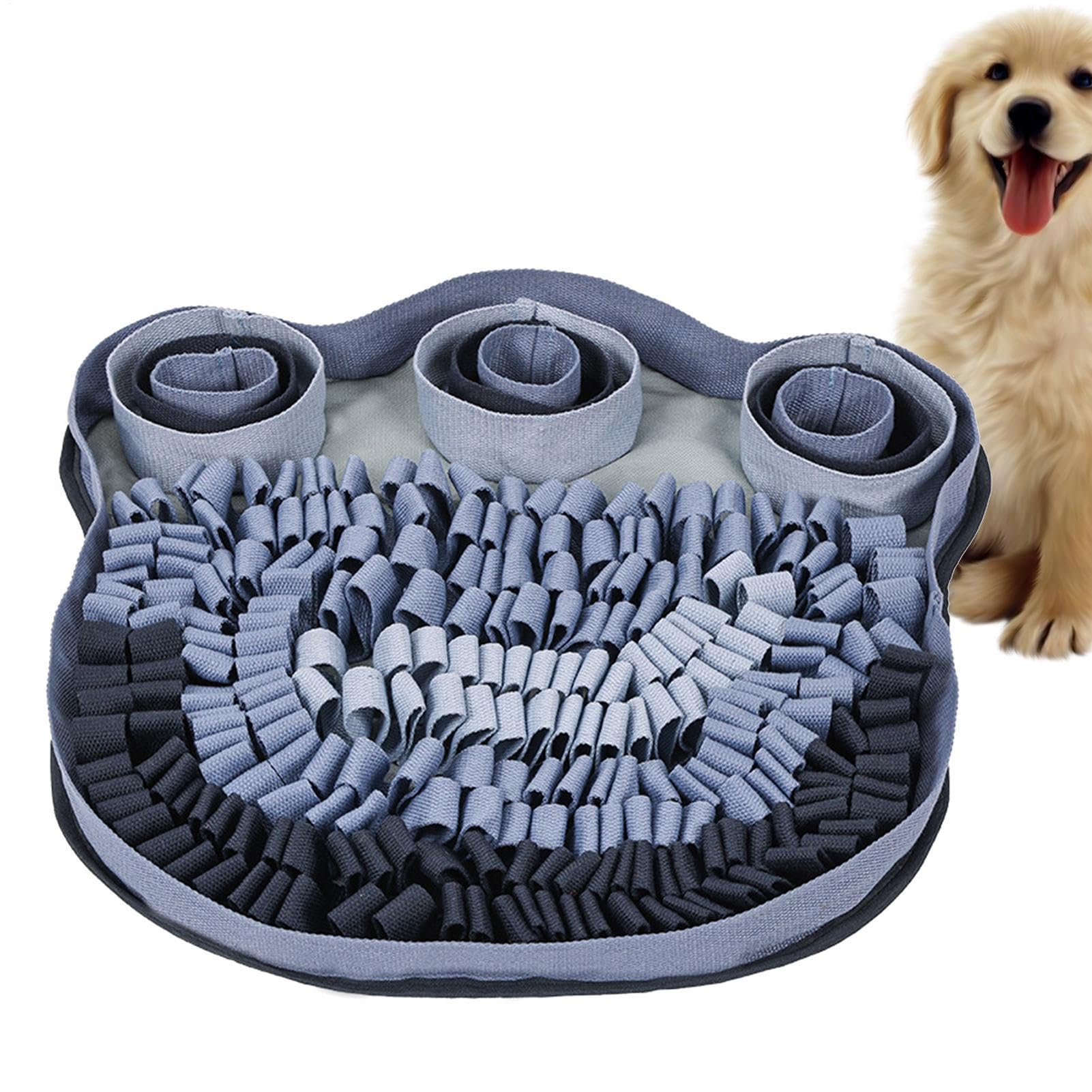 Schnüffelteppich für Hunde 49 cm x 49 cm Gehirntraining Puzzle Spielzeug