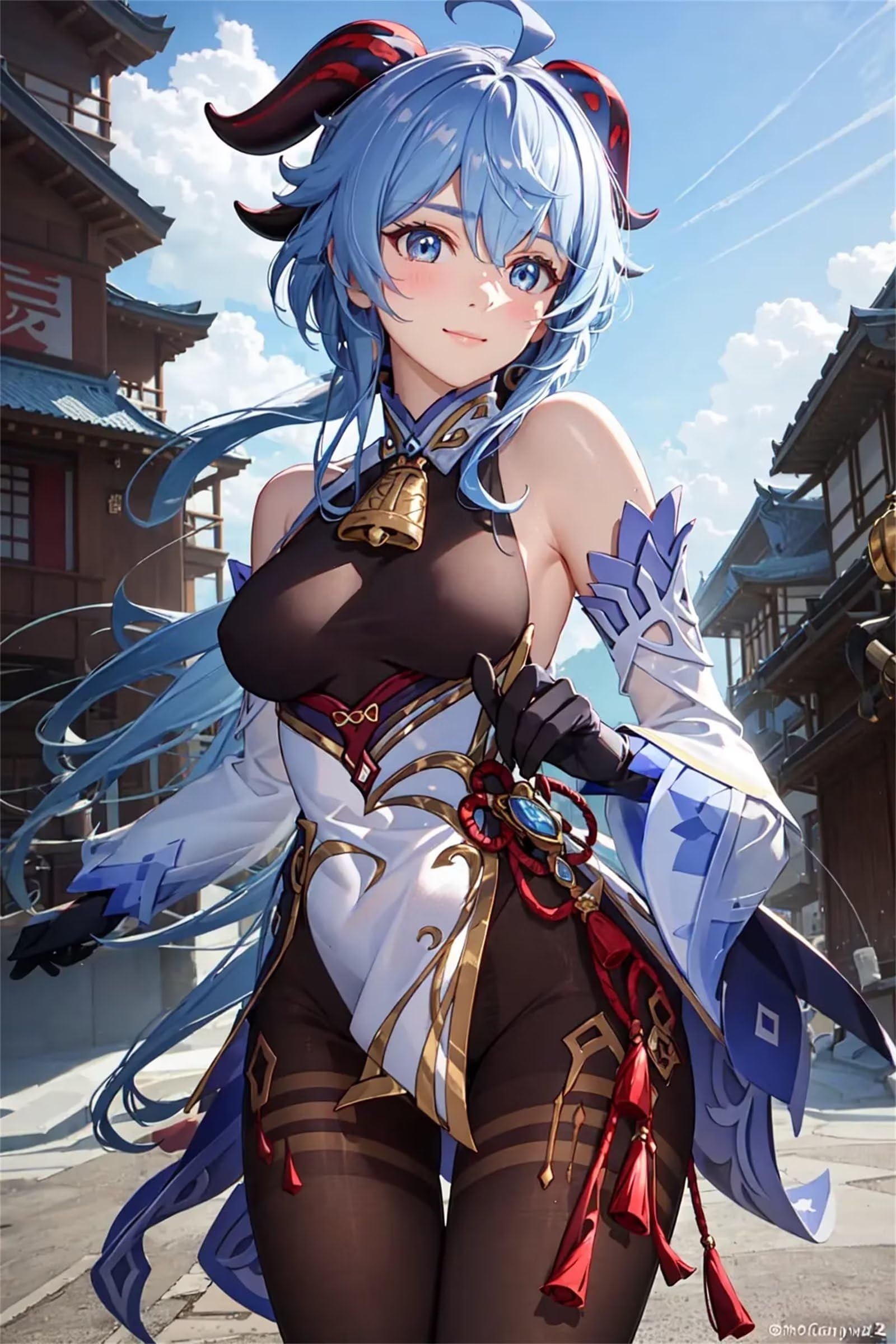 Peinture Diamant Beauté de l'anime 5D DIY Grand Format 90x120cm pour Salon