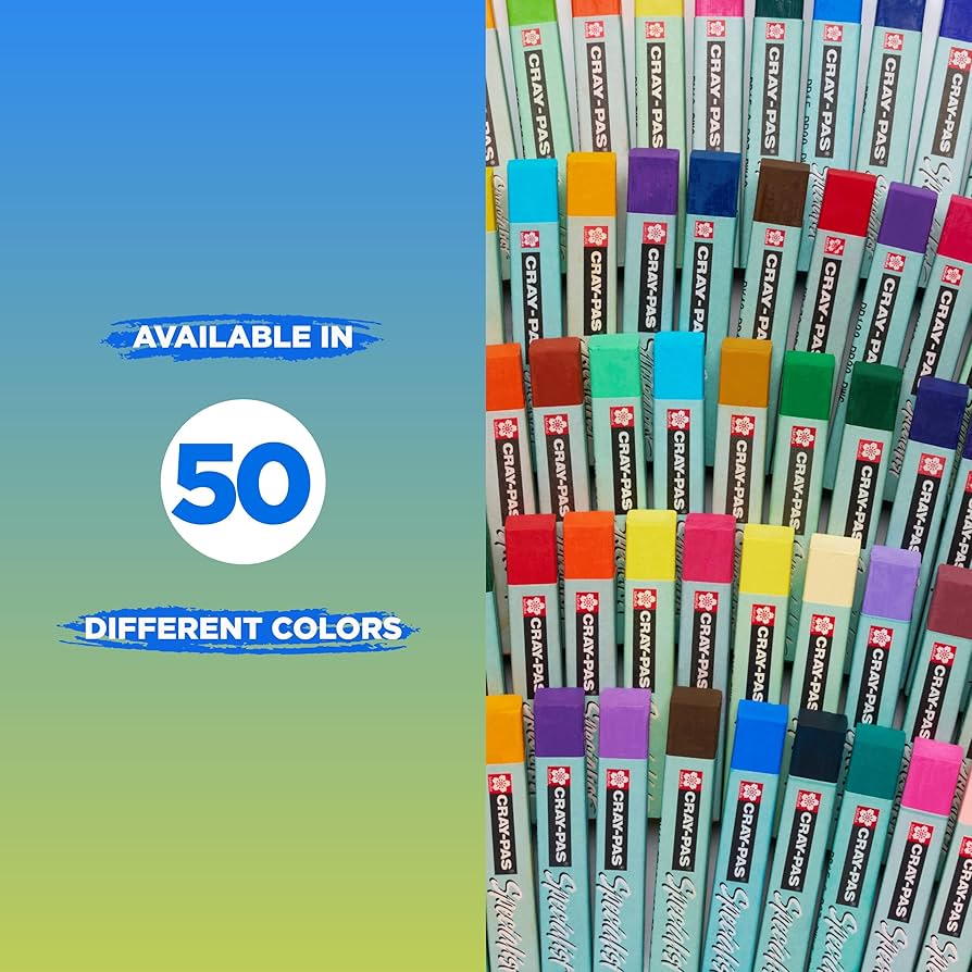 Amazon.com: SAKURA Cray-Pas Specialist Oil Pastel Set