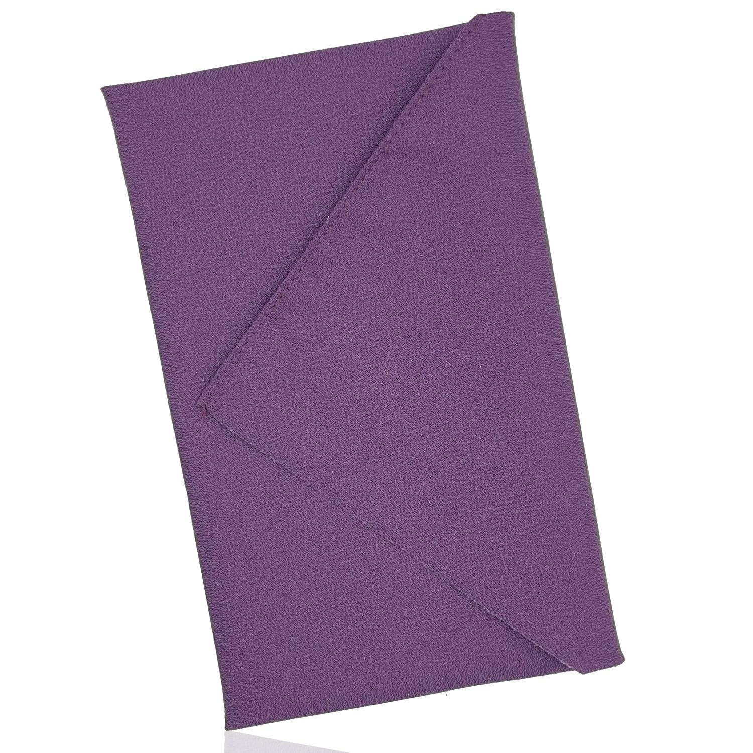 Fukumasadou Fukusa Wrapping Fold Fukusa Japanese Made Furoshiki Wedding Ceremony Funeral Ceremony Gift Envelope [Fukusa Wrapping Method Book Included] Purple : Home & Kitchen