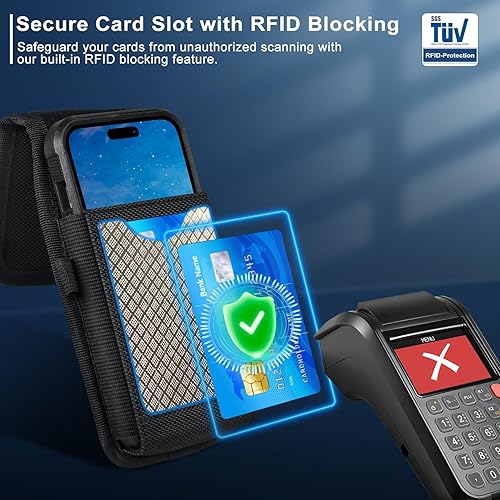 Miniatura 3 de ykooe Funda para teléfono celular para iPhone 15 Pro, iPhone 15, iPhone 14 Pro, iPhone 14, iPhone 13 Pro, iPhone 13, iPhone 12 Pro, iPhone 12,