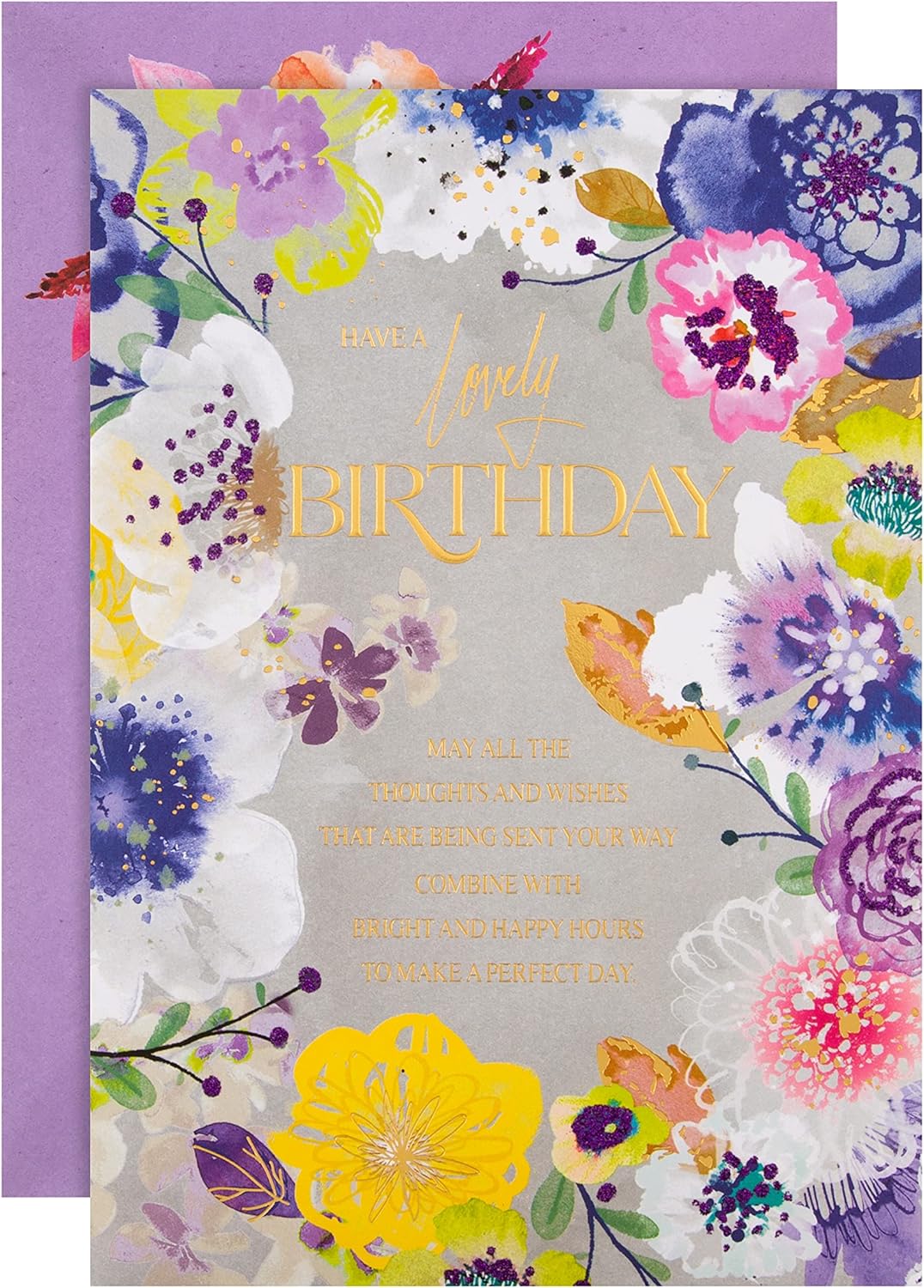 Hallmark Birthday Card- Classic Design with Heartfelt Verse