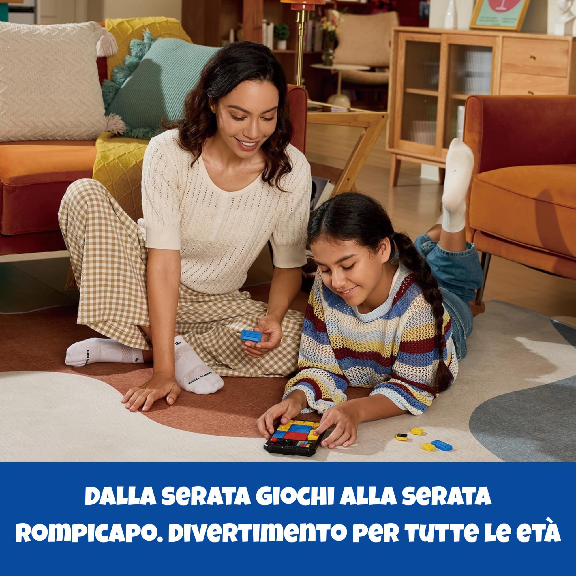 GiiKER Super Slide Puzzle rompicapo a scorrimento, Puzzle Rompicapo con Oltre 500 Sfide Originali, Giocattoli per Bambini Adolescenti, Giochi di Viaggio, Regali di Compleanno