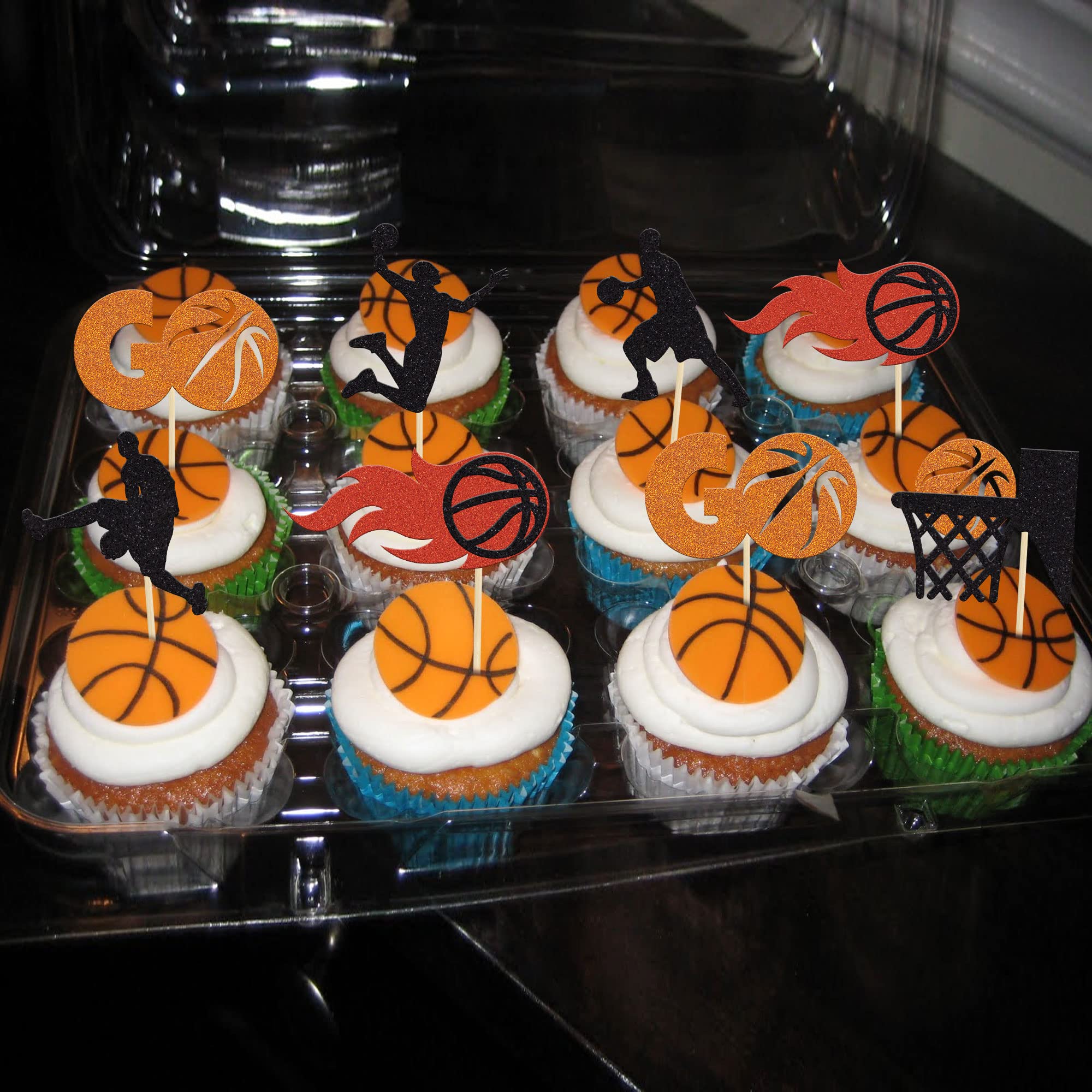 Gyufise 36 Topper Per Cupcake A Forma Di Palla Da Tennis – Decorazioni Per Torta Tema Sport, Per Baby Shower E Compleanni Bambini