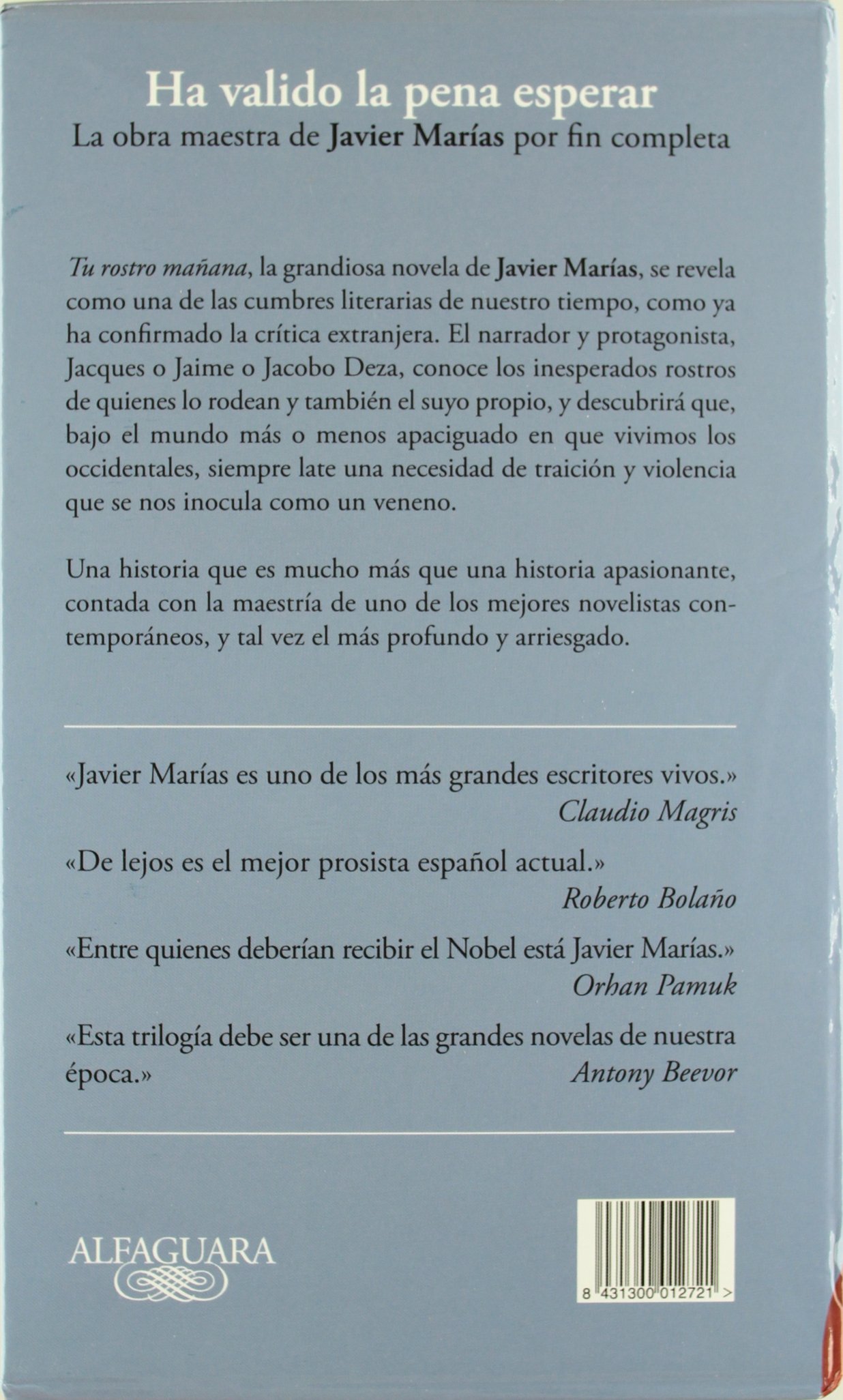 Pack trilogia Javier marias