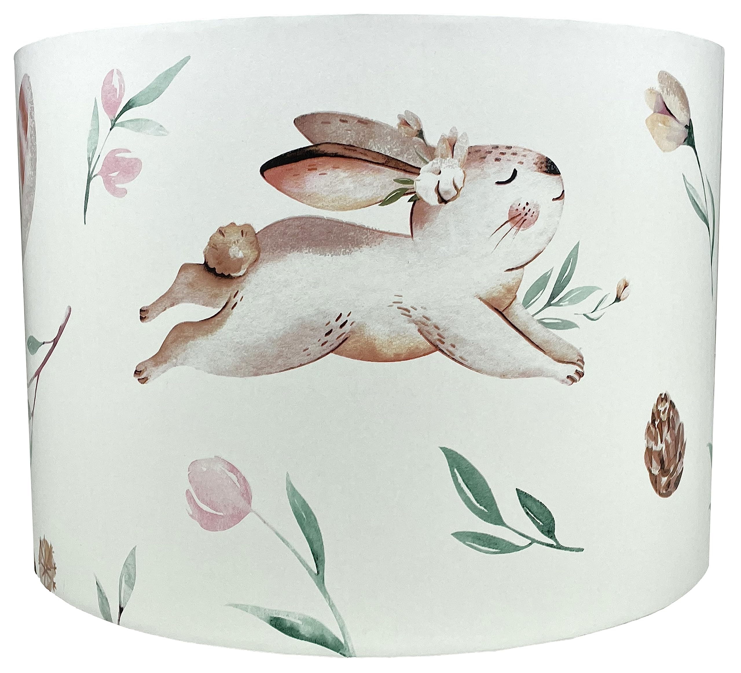 Lampshade Kings White Bunny Rabbit Lampshade Or Ceiling Light Shade Kids Woodland Animal Theme Lampshades For Bedroom Nursery Lamps Lights Room Decor Accessories