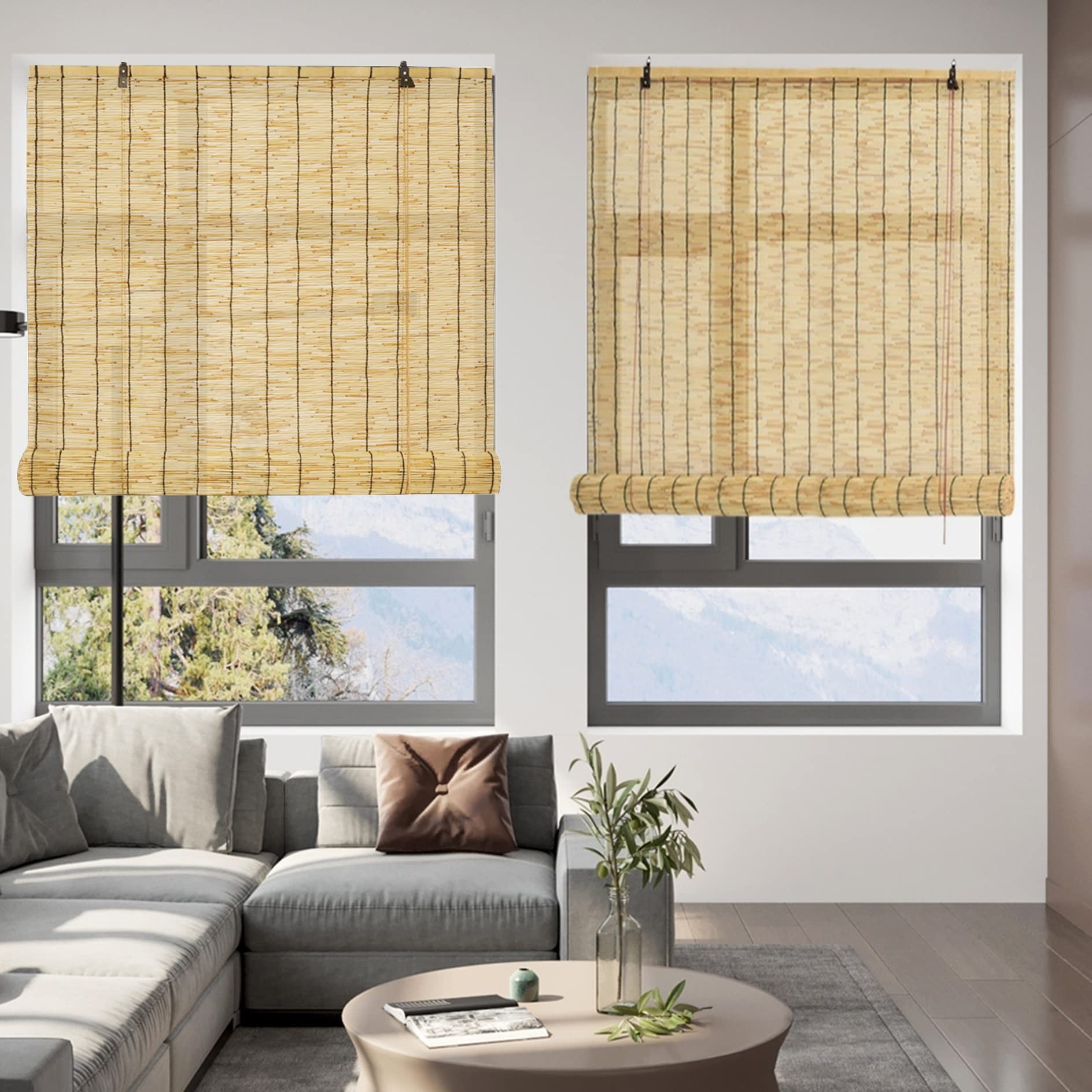 Amazon｜よしず 屋外 ロールスクリーンすだれカーテンよしず 日よけ簾