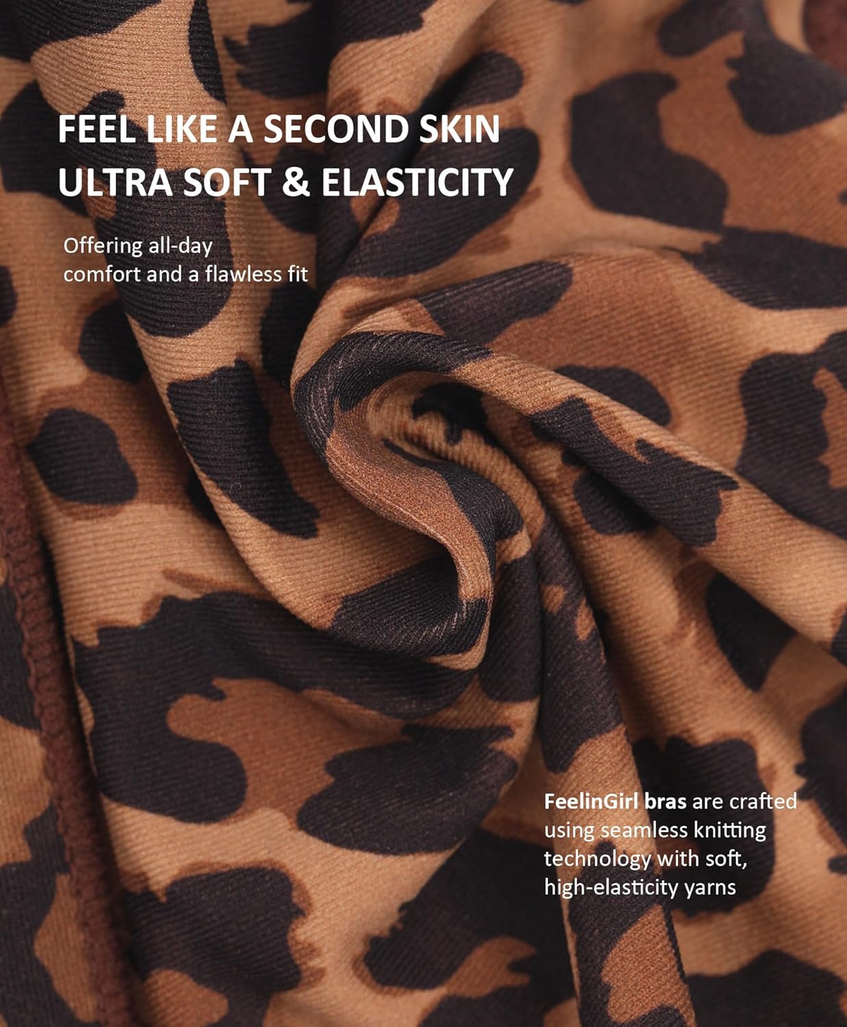 FeelinGirl Seamless Bras Wireless Bralettes for Women, No Wire Unlined Comfort Soft for Sleep, Everyday Bras - Image 6