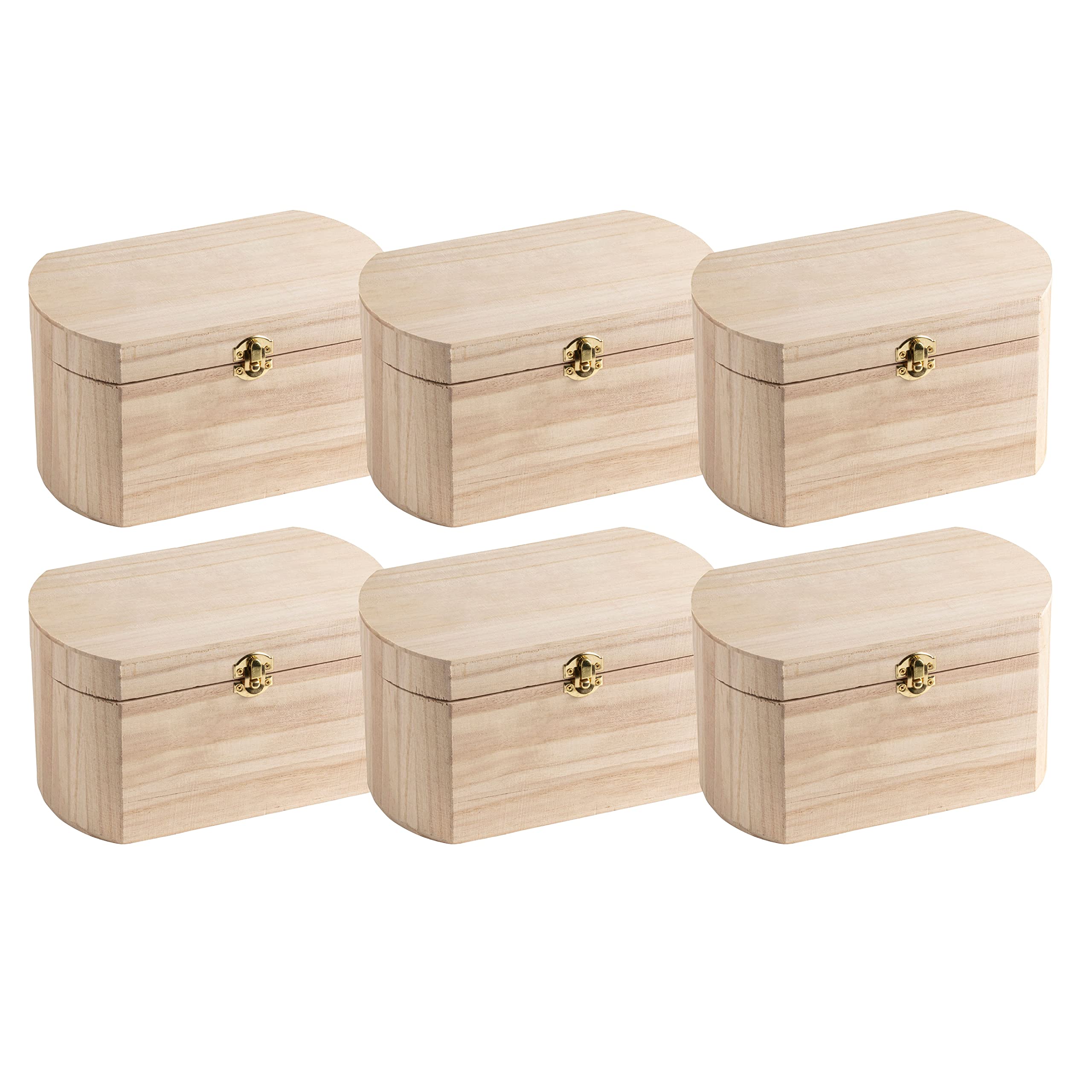 Amazon.com: Make Market 9.5” Unfinished Wooden Oval Box - Ready-To