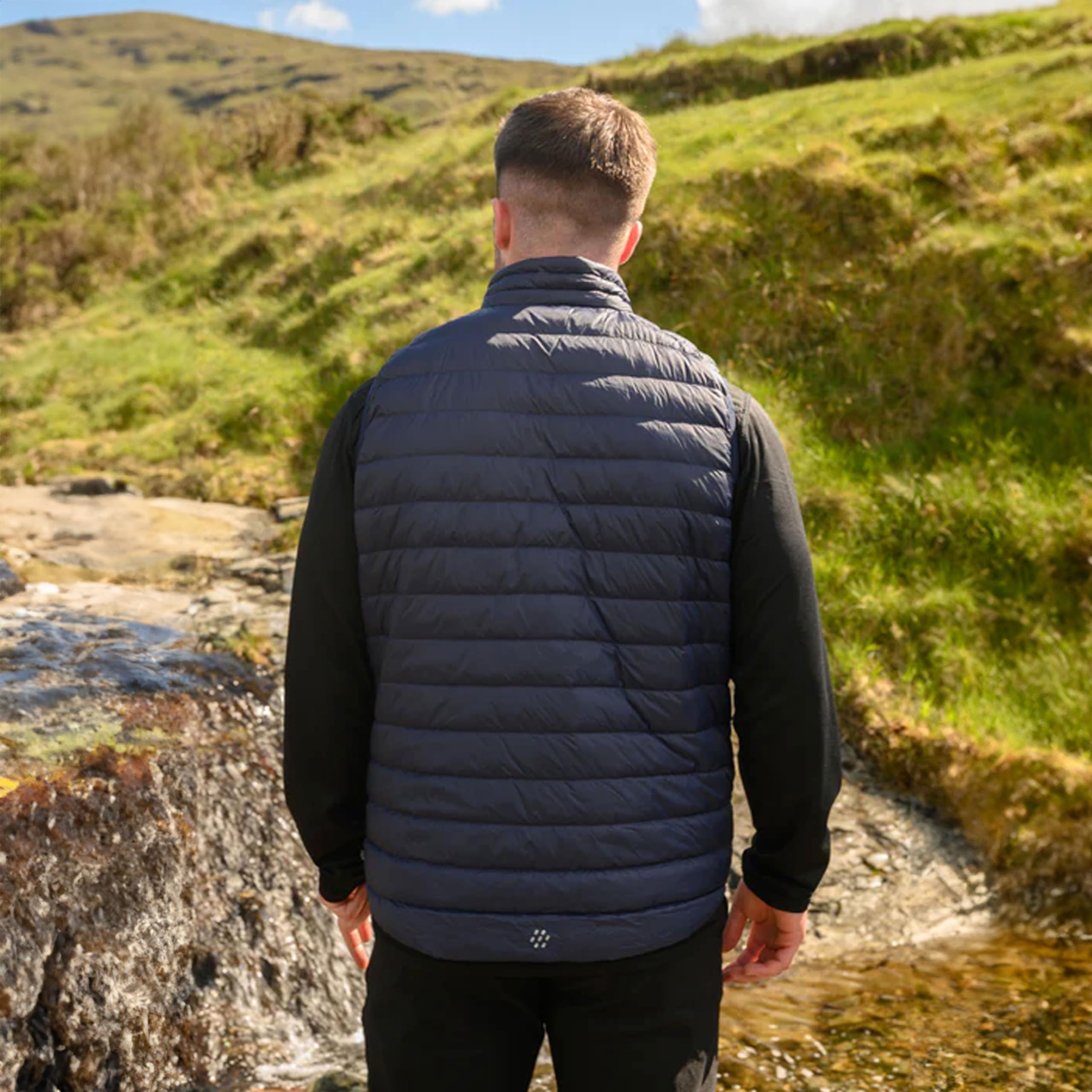 Mac in a Sac Alpine Mens Down Gilet Piumino a gilet Uomo