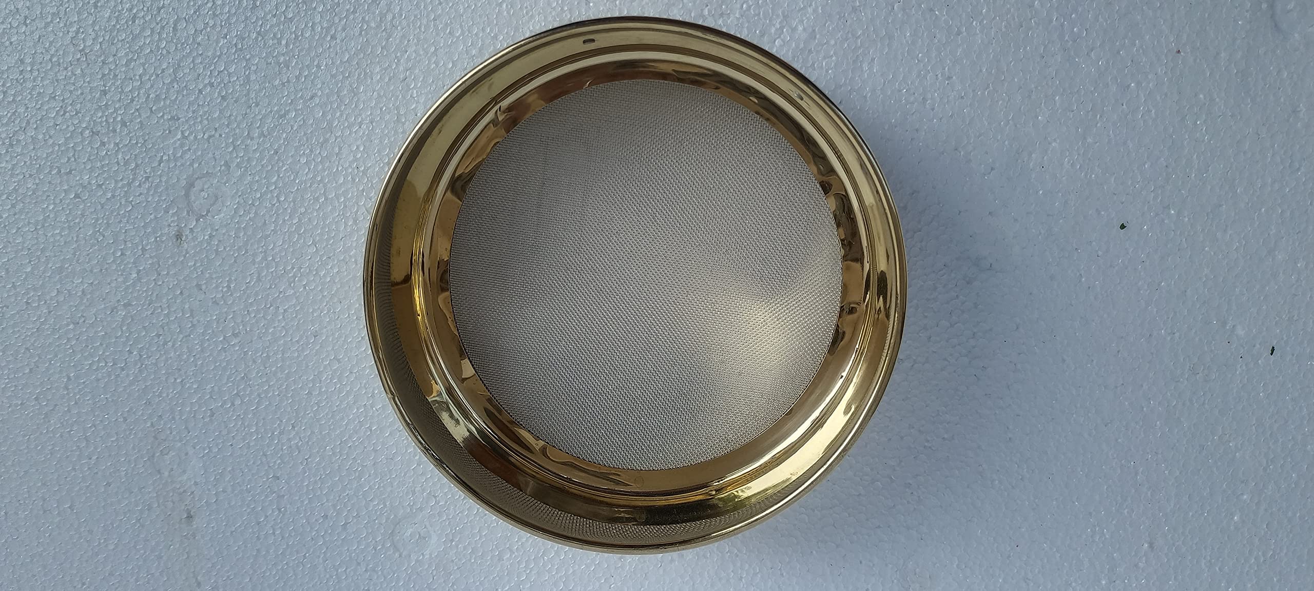 GLAB GLABTest Sieve (Diameter 300 mm) 45 micron stainless steel Mesh with Brass Frame (ASTM No. 300)-image-36