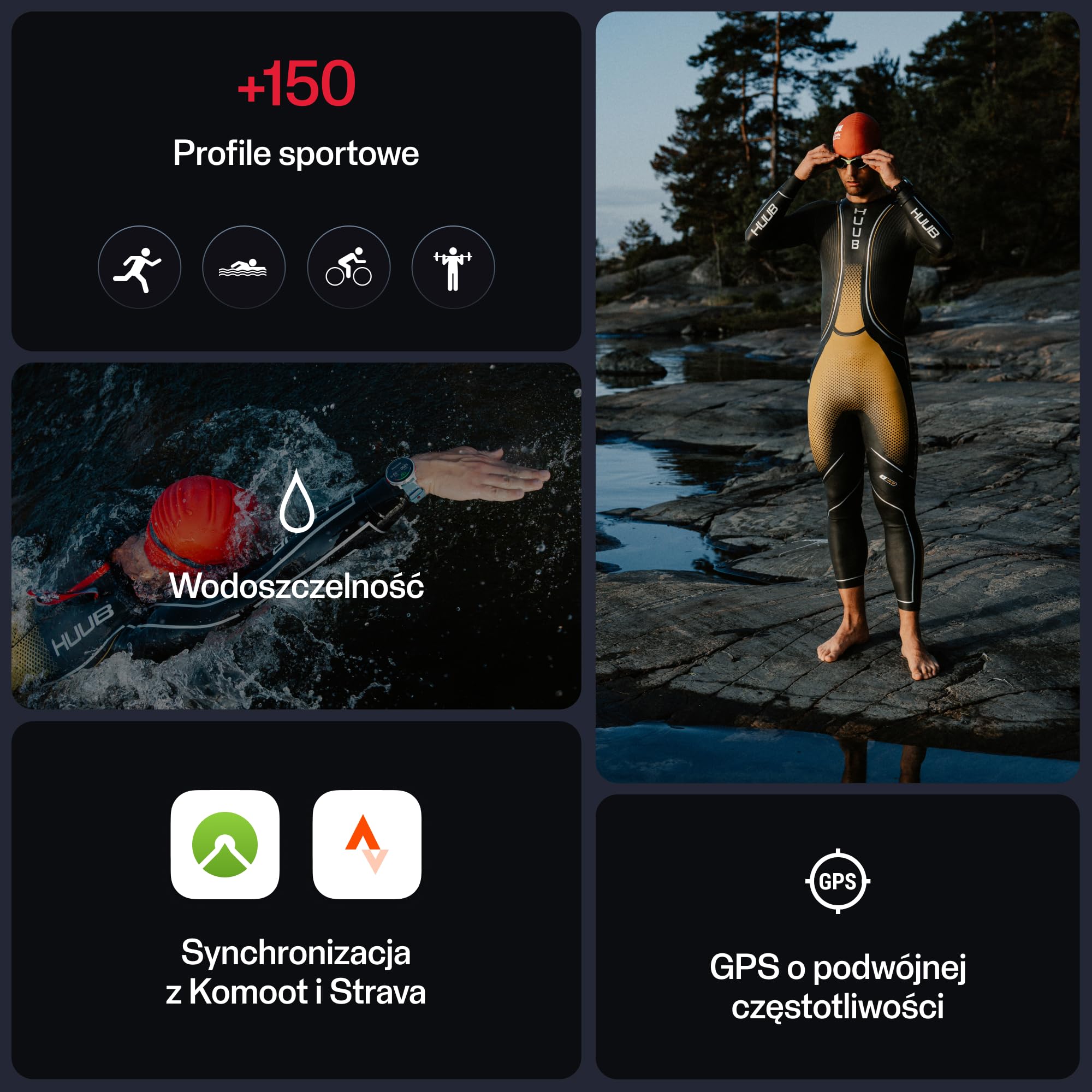 Polar Vantage V3, zegarek sportowy z GPS, zaawansowany czujnik tętna i wydłużony czas pracy baterii, smartwatch dla mężczyzn i kobiet, mapy offline, zegarek do biegania, zegarek do triathlonu