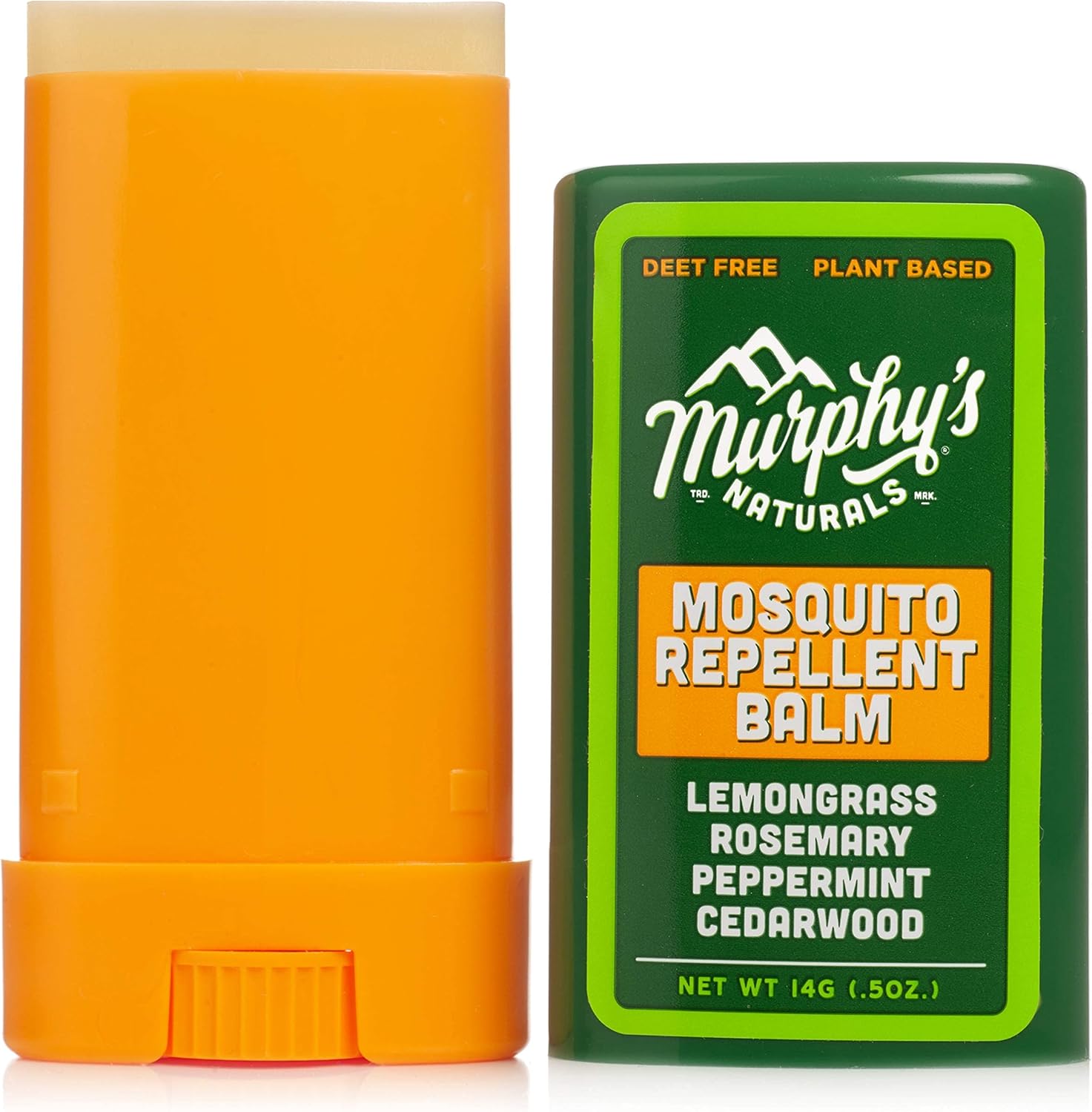 Murphy's Naturals Mosquito Repellent Balm Stick | Plant Based, Natural Ingredients | DEET Free | Travel/Pocket Size | 0.5 oz | 3 Pack : Health & Household