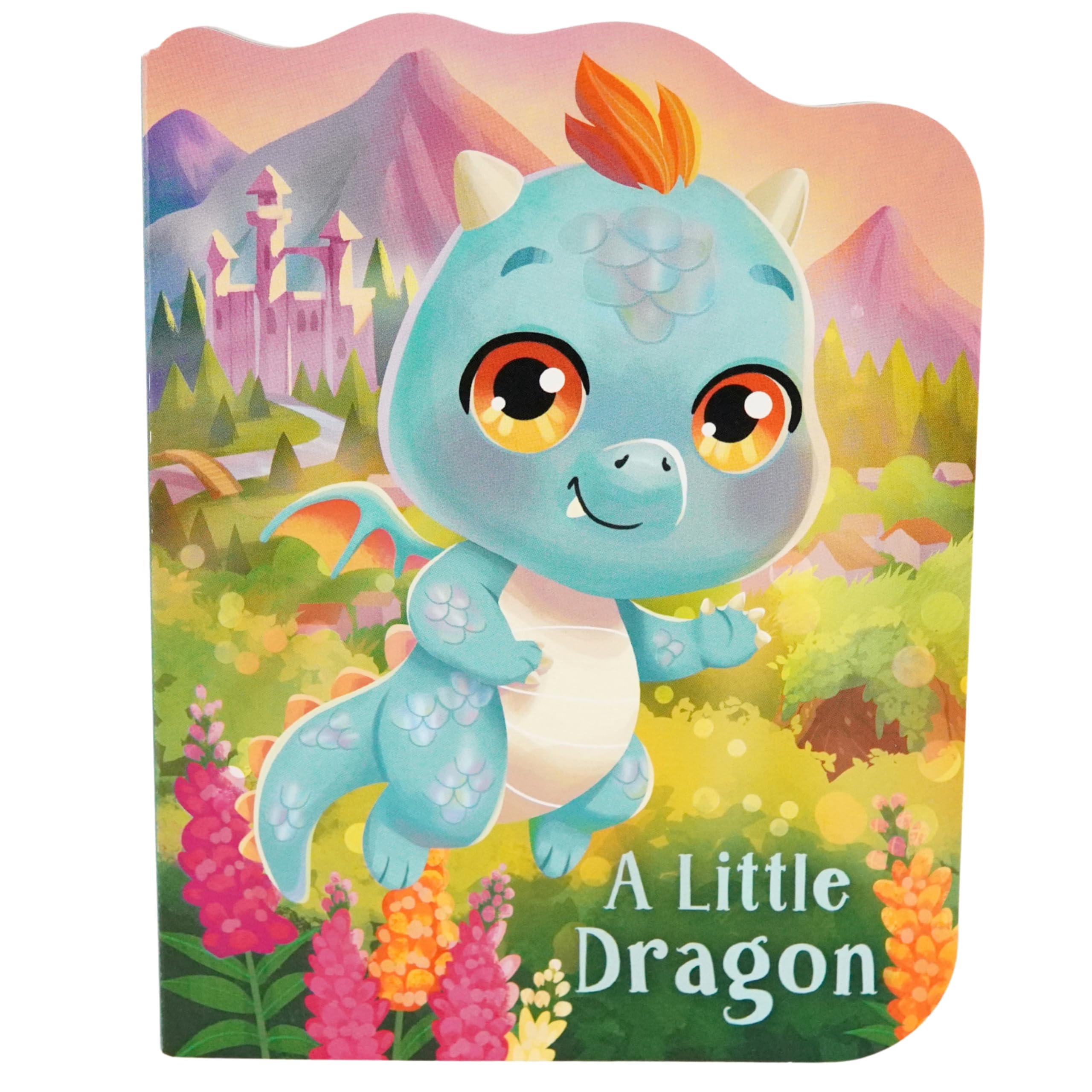 A Little Dragon - A Mythical Creature Shaped Board Book for Toddlers and Young Kids