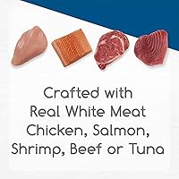 Vista 6 de Fancy Feast Gourmet Naturals - Colección de salsas, con vitaminas, minerales y nutrientes añadidos, paquete variado de latas de 12 a 3 onzas