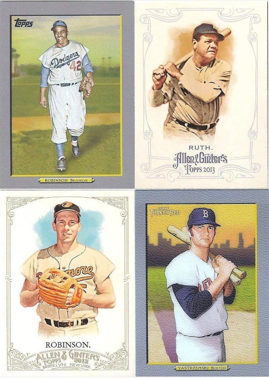 50 Baseball Card Lot with Hall of Famers and Stars