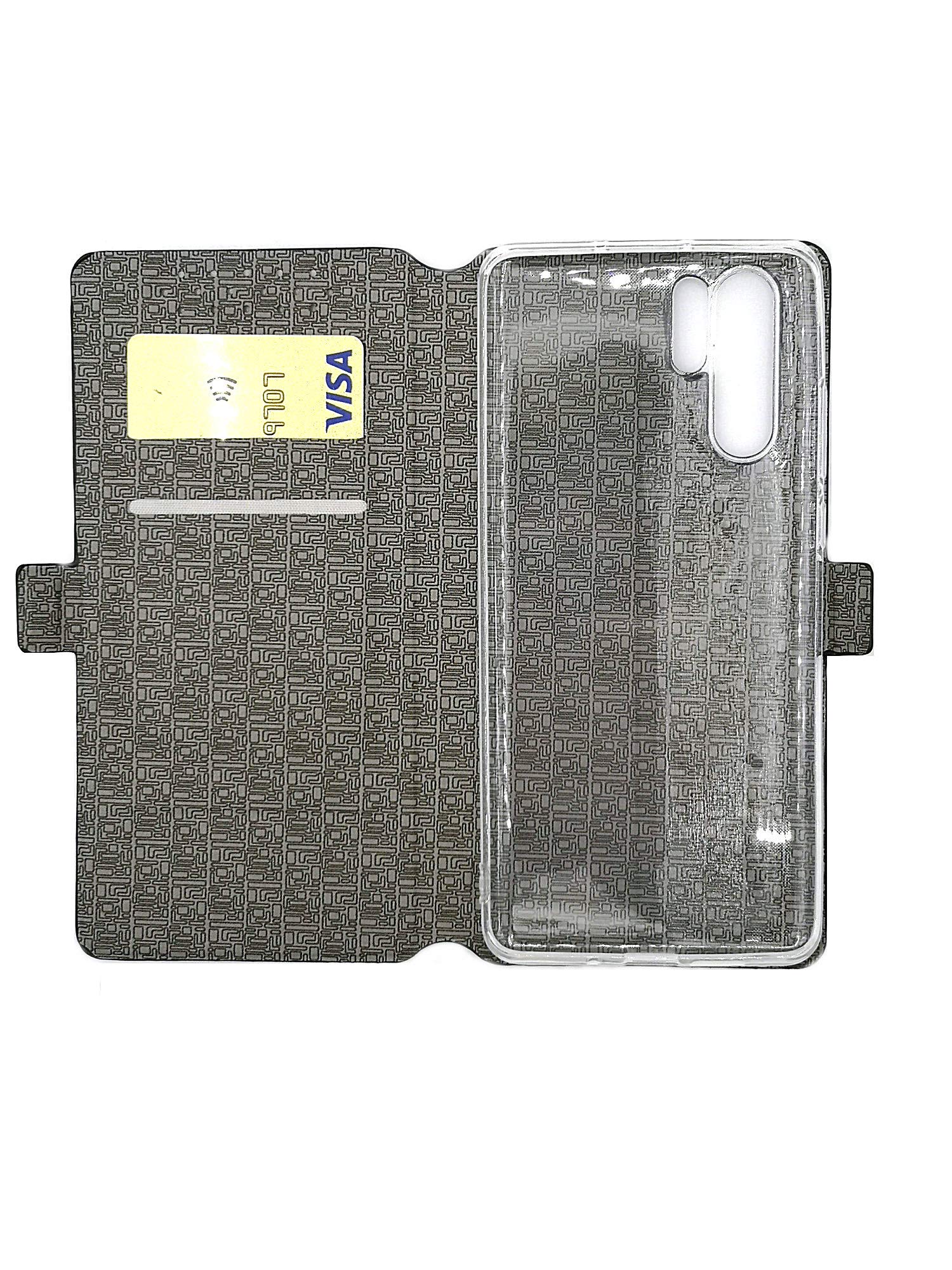 Coque étui Pour Huawei P30 Pro - Modèles VOG-L09/L29/AL00 Etc. - Coloris Rose Or - Avec Emplacements Cartes Et Support Pliable