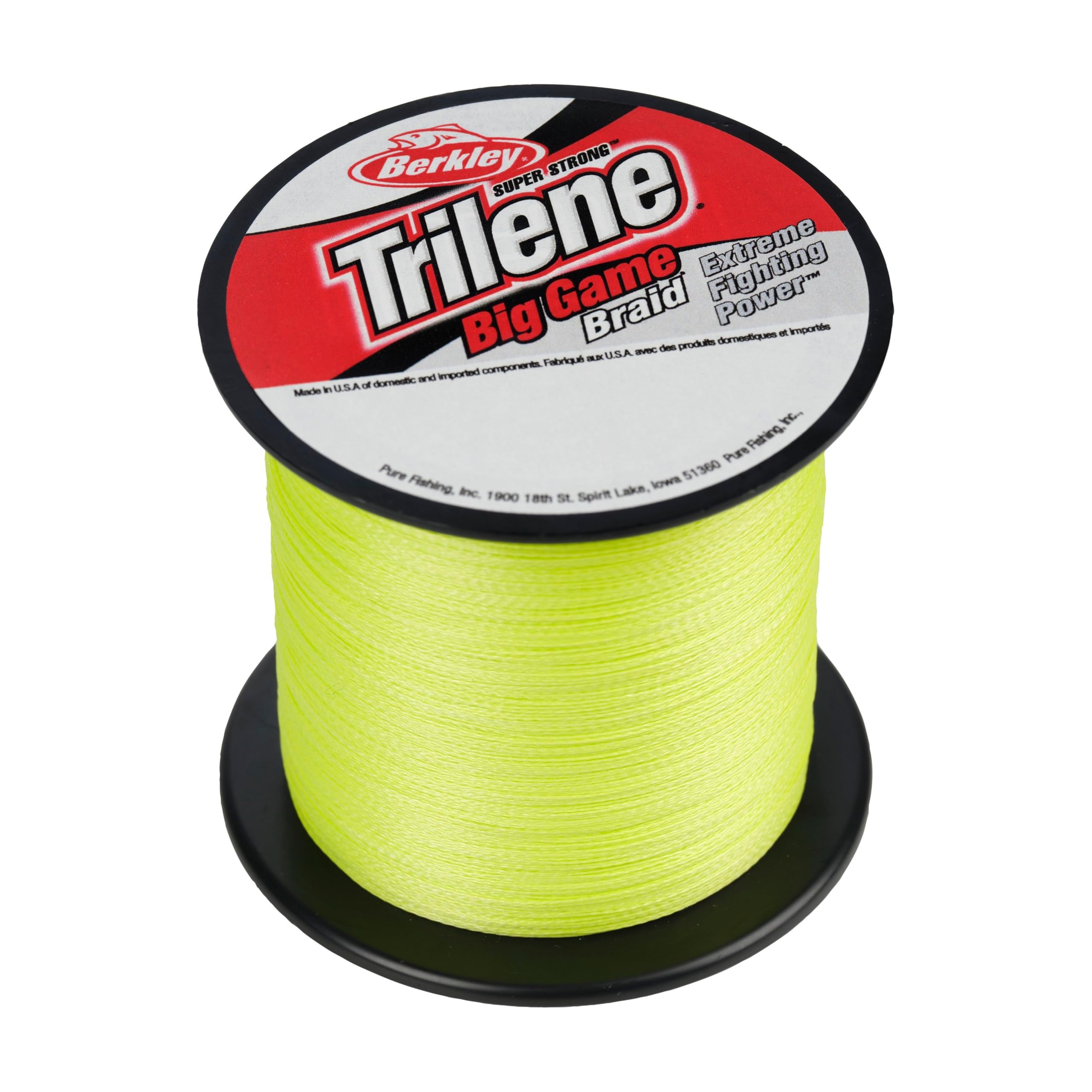 Amazon.com : Berkley Trilene Big Game Braided Fishing Line, 330 yd