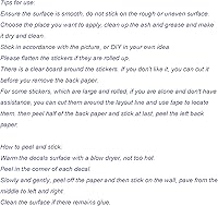 Vista 8 de Calcomanías de flores de primavera, crisantemos, lirio de lavanda, pájaros, mariposas, libélulas, mariquitas, calcomanías de pared florales