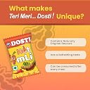 Snowpeak Dosti Hot Imli Candy | Khatti Meethi Imly | Digestive Tamarind Candy for Kids and Adults | Pack of 4 Boxes × 60 Pieces | 240 Pieces Total | Khatta Meetha Chatpata Tangy Sweet Toffee gallery image