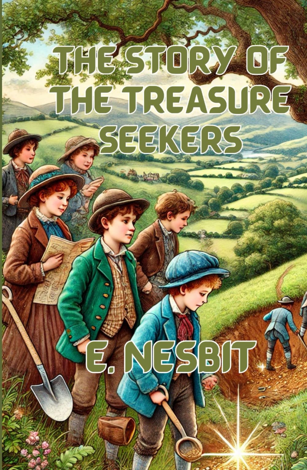 The Story of the Treasure Seekers (Illustrated)