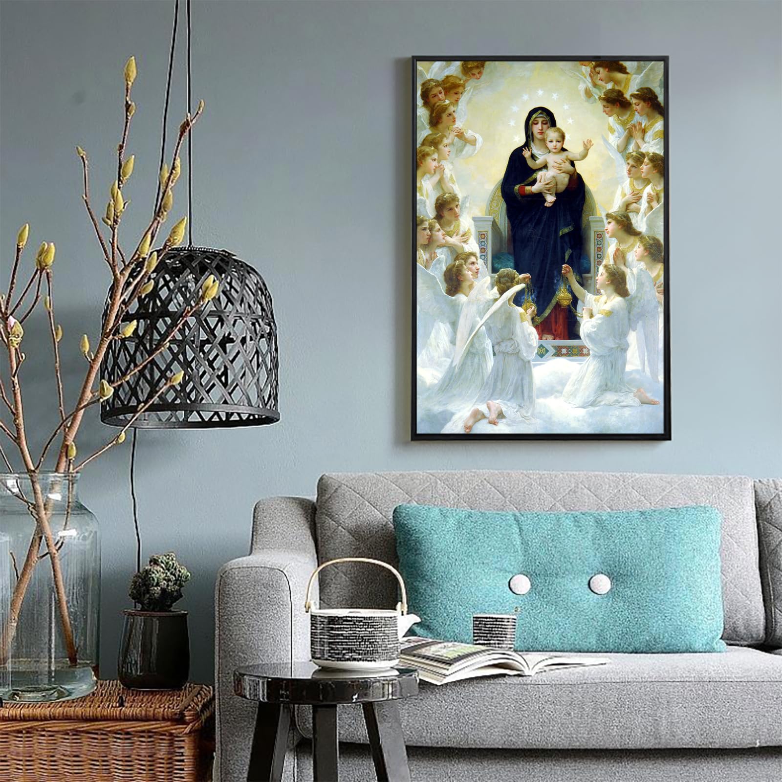 Amazon.co.jp: Fra Angelico 絵画 - 天国の宮廷で栄光を受けた