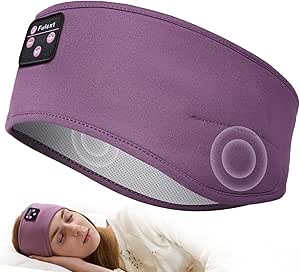 Sleep Headphones Bluetooth Headband,Sleeping Headphones Sports Headband Headset, Long Time Play Sleeping Headsets with Built in Speakers Perfect for Workout,Running,Yoga asin的图片