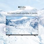 Téléviseur intelligent FPD 40 pouces, 1080p Full HD Google TV avec Google Play intégré, Google Cast, HDR 10, Dolby Audio, télécommande vocale, diffusion de télévision en direct (Palette-Series, CG40-P3)