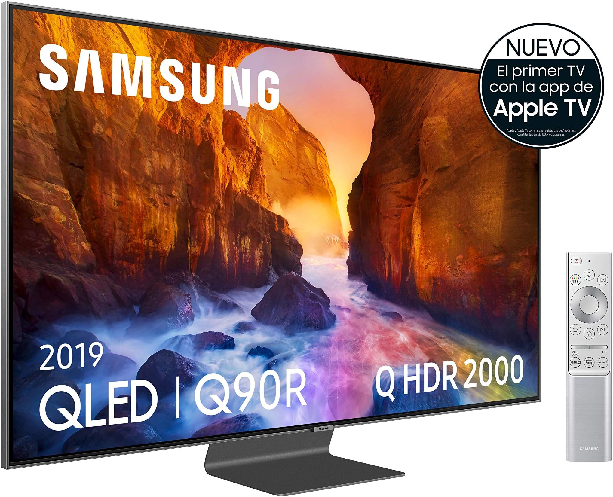 SAMSUNG QE55Q90R 4K QLED - TV LED