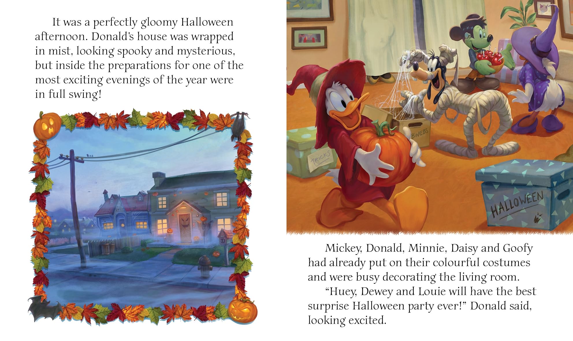 Disney: Halloween Countdown Library (Halloween Books for Children)