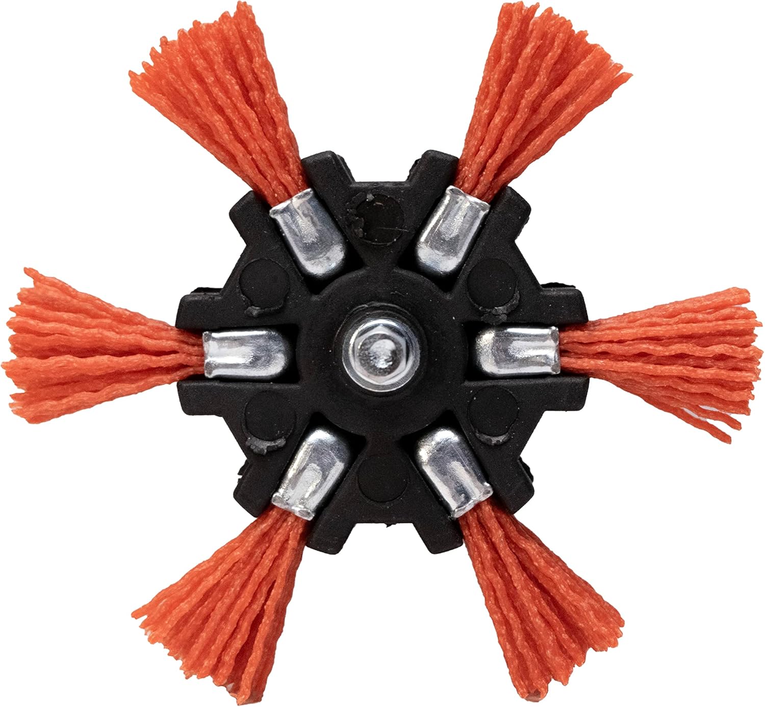 Century Drill and Tool 77341 Coarse Nylon Flap Brush, 4-Inch (80 Grit)